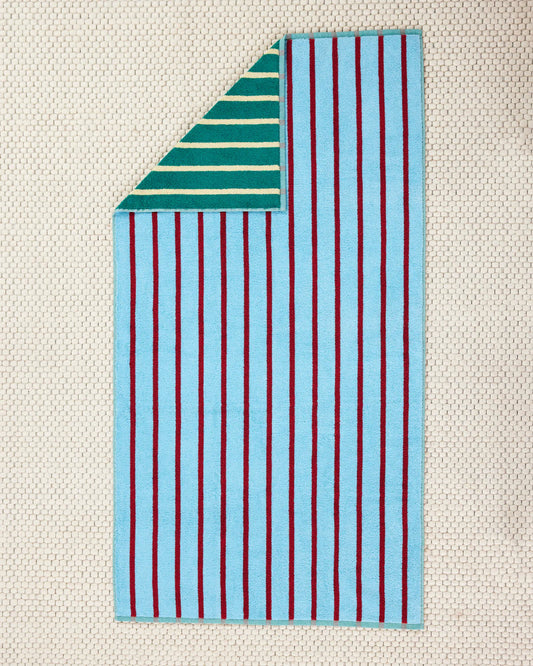 DUSEN DUSEN  House Stripes | Tile Stripe Bath Towel Bath Towel Dusen Dusen   