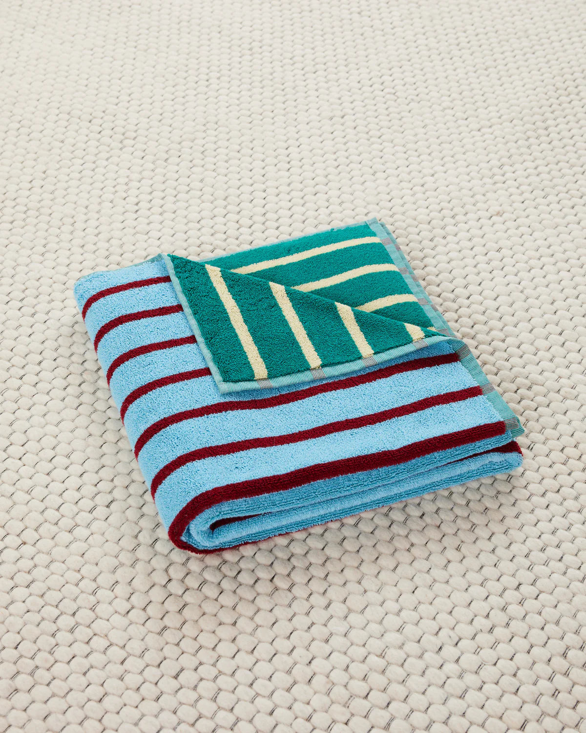 DUSEN DUSEN  House Stripes | Tile Stripe Bath Towel