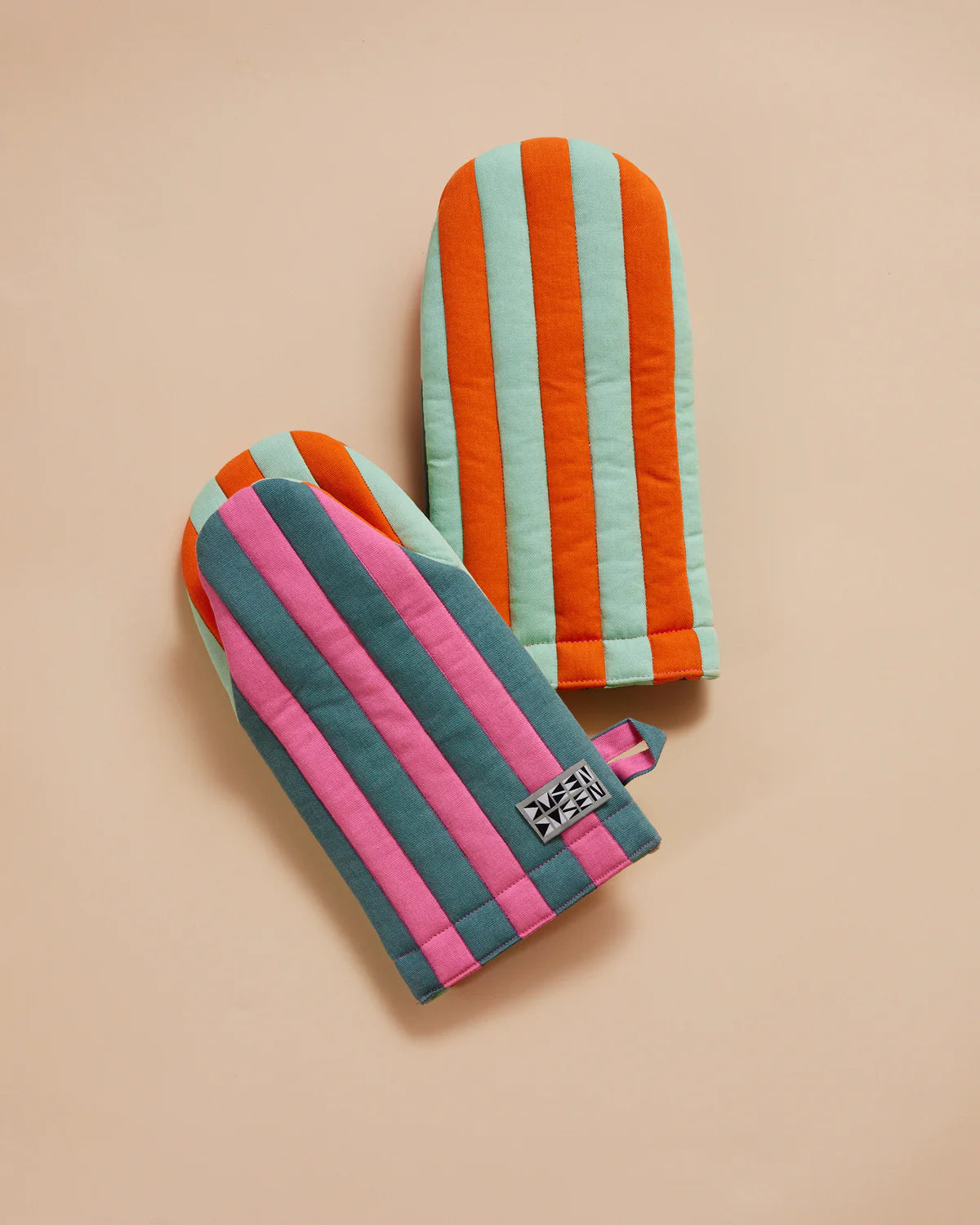 DUSEN DUSEN  Stripe Oven Mitt | Ginger