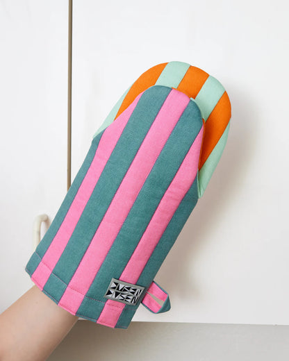 DUSEN DUSEN  Stripe Oven Mitt | Ginger