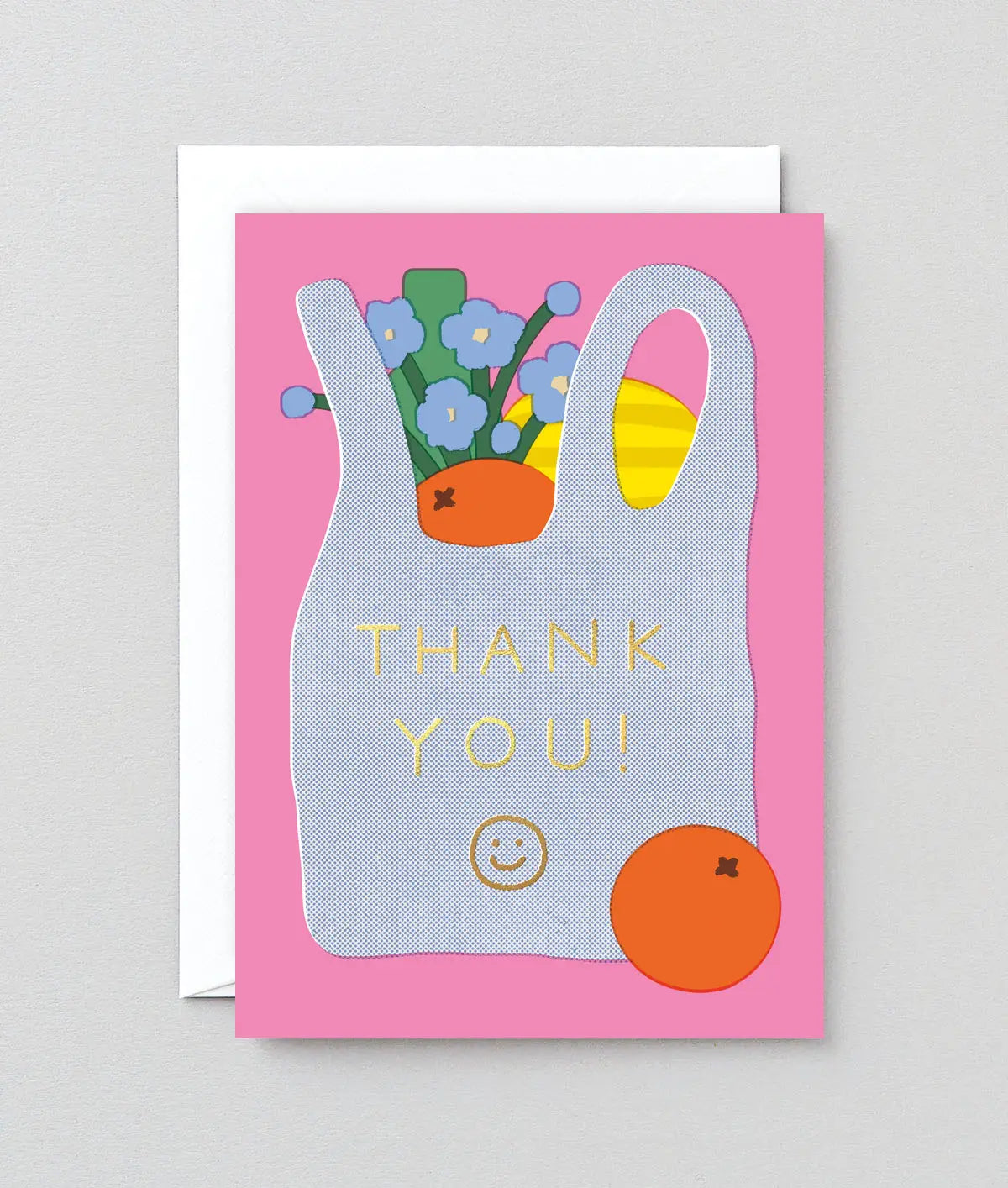 WRAP - Thank You Shopping Bag card