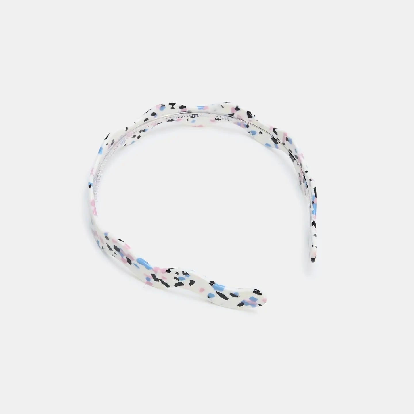 CHUNKS - Wavy Headband in Terrazzo