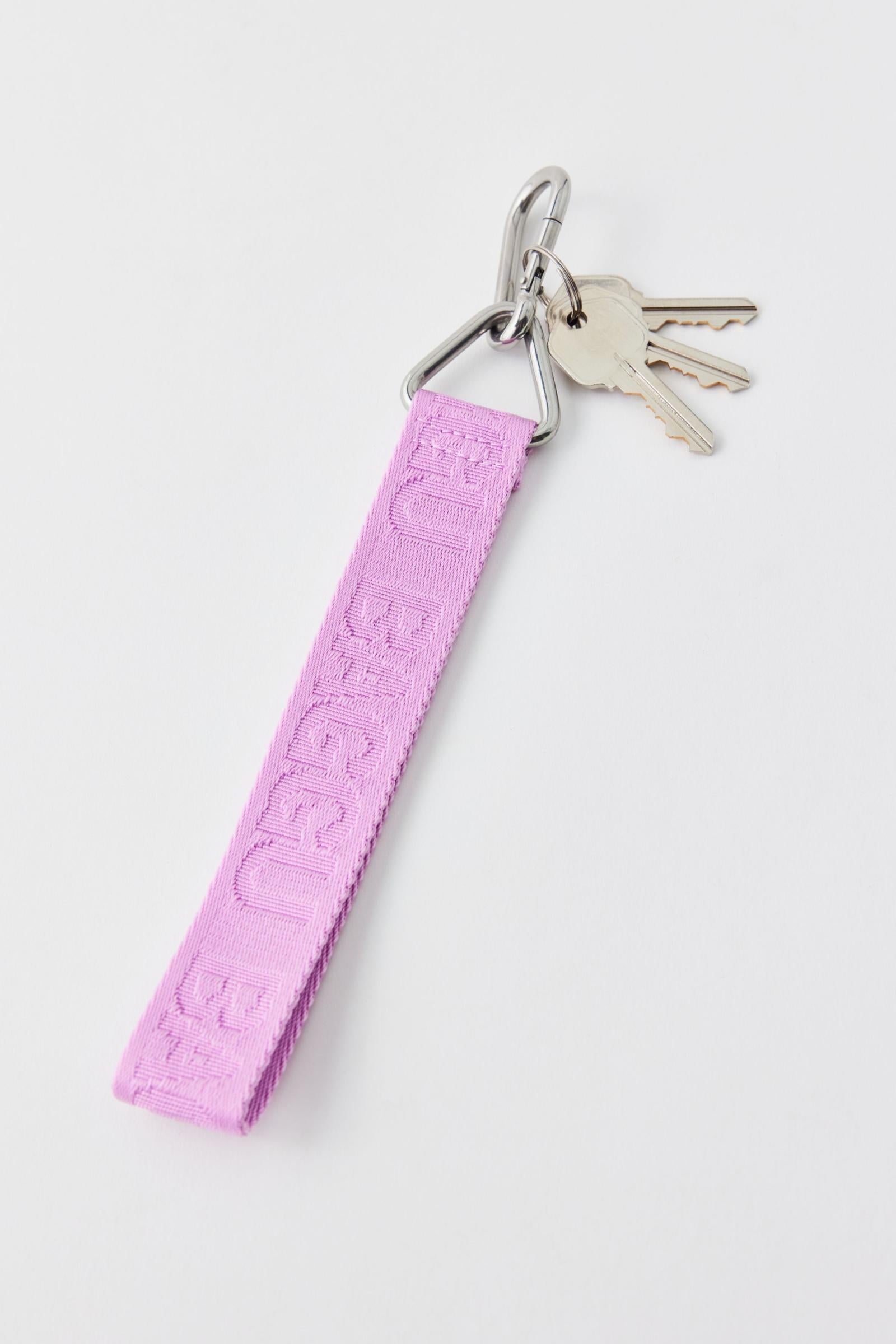 BAGGU Logo Keychain Peony  Preston Apothecary   