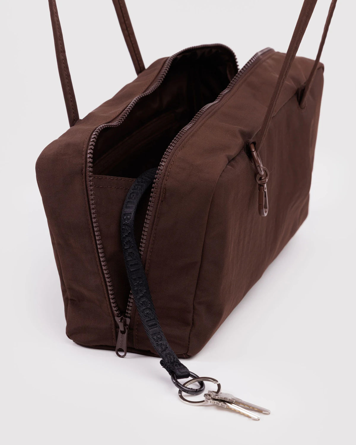 BAGGU - Nylon Bowler Bag - Coffee