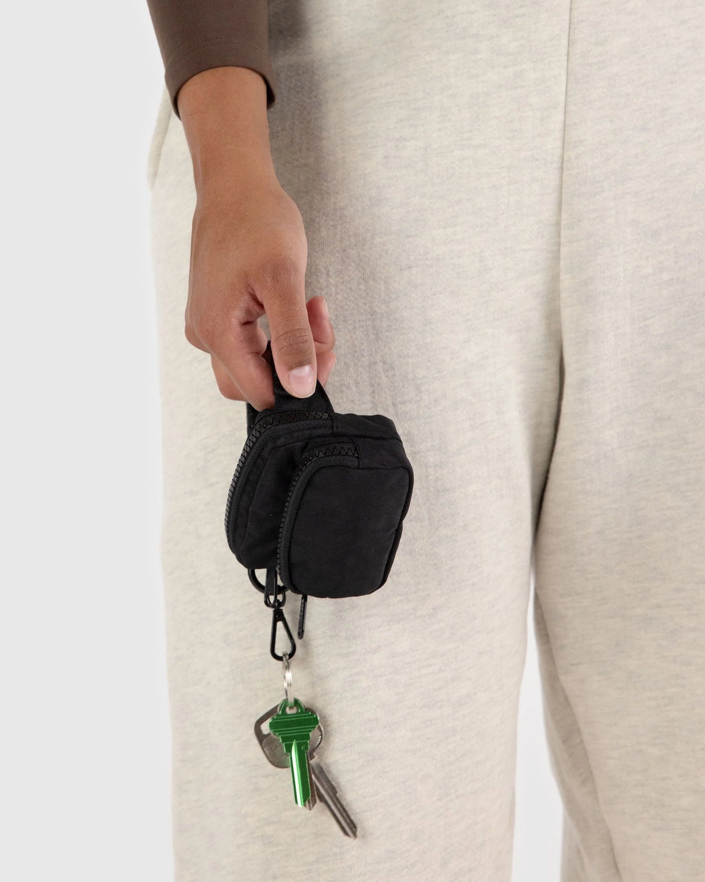 BAGGU- Fanny Pack Charm Black bag charm BAGGU   