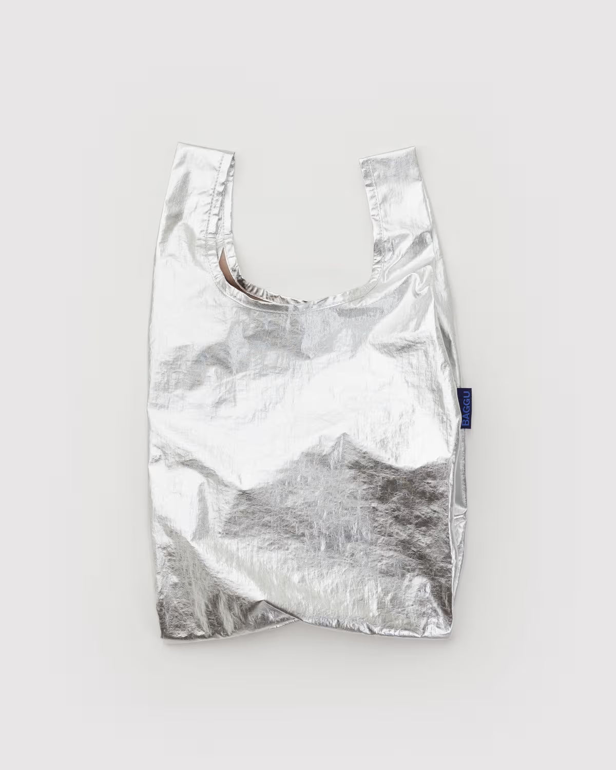 BAGGU - Baby Bag - Chrome Metallic