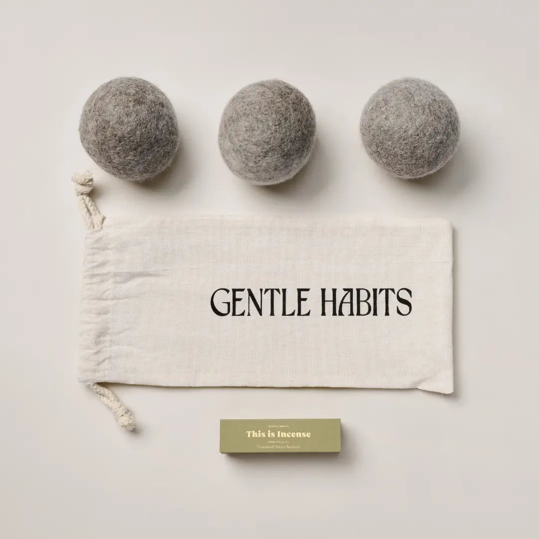 Gentle Habits - Wool Dryer Balls - 3pk