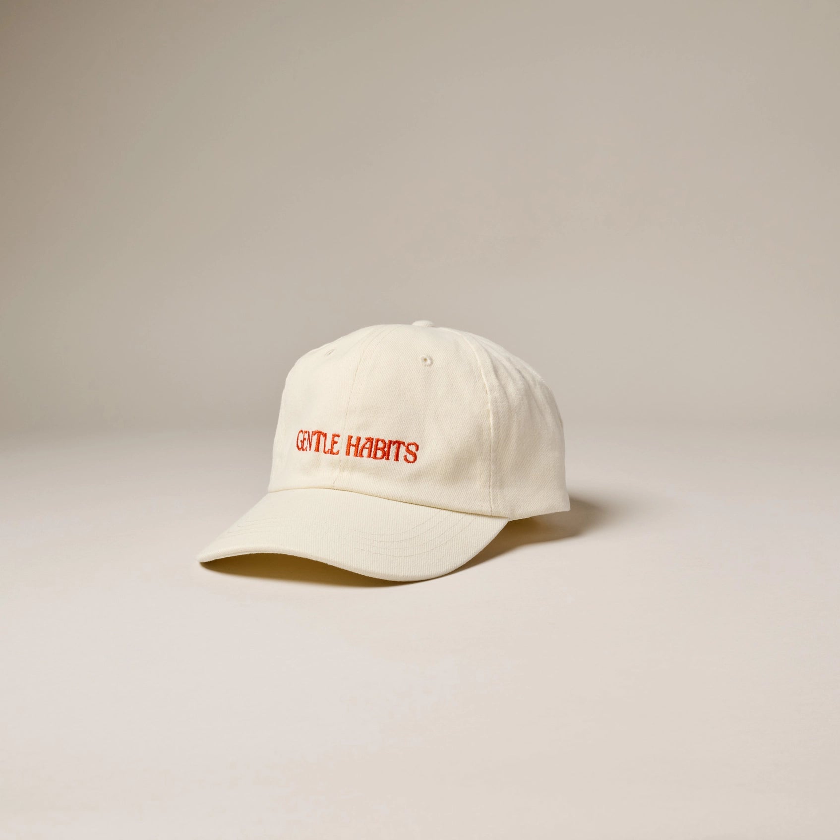 GENTLE HABITS | Positive Outcomes Cap - Cream/Red hat GENTLE HABITS   