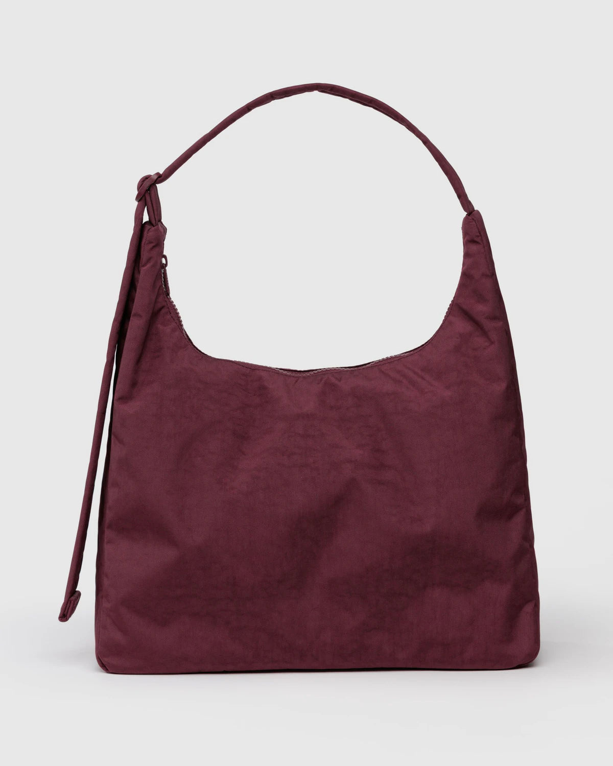 BAGGU - Nylon shoulder bag - Mahogany