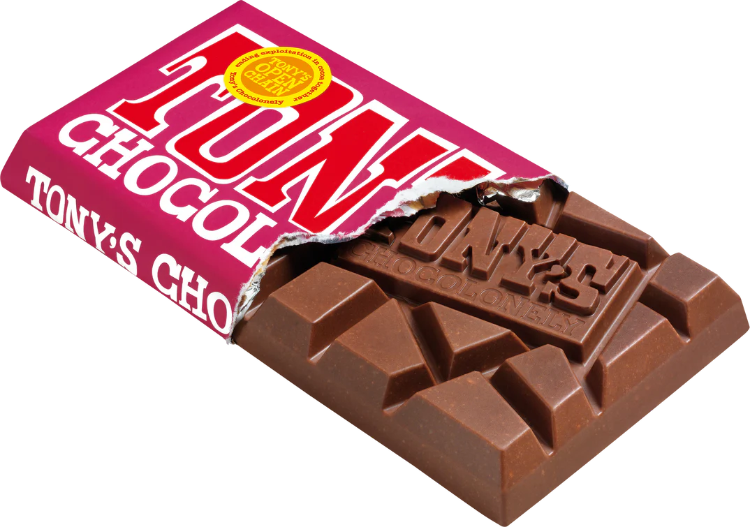 Tony's Chocolonely Milk Chocolate Caramel Cookie Bar chocolate TONY'S CHOCOLONELY   