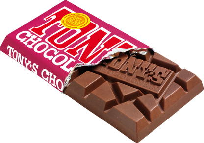 Tony's Chocolonely Milk Chocolate Caramel Cookie Bar chocolate TONY'S CHOCOLONELY   