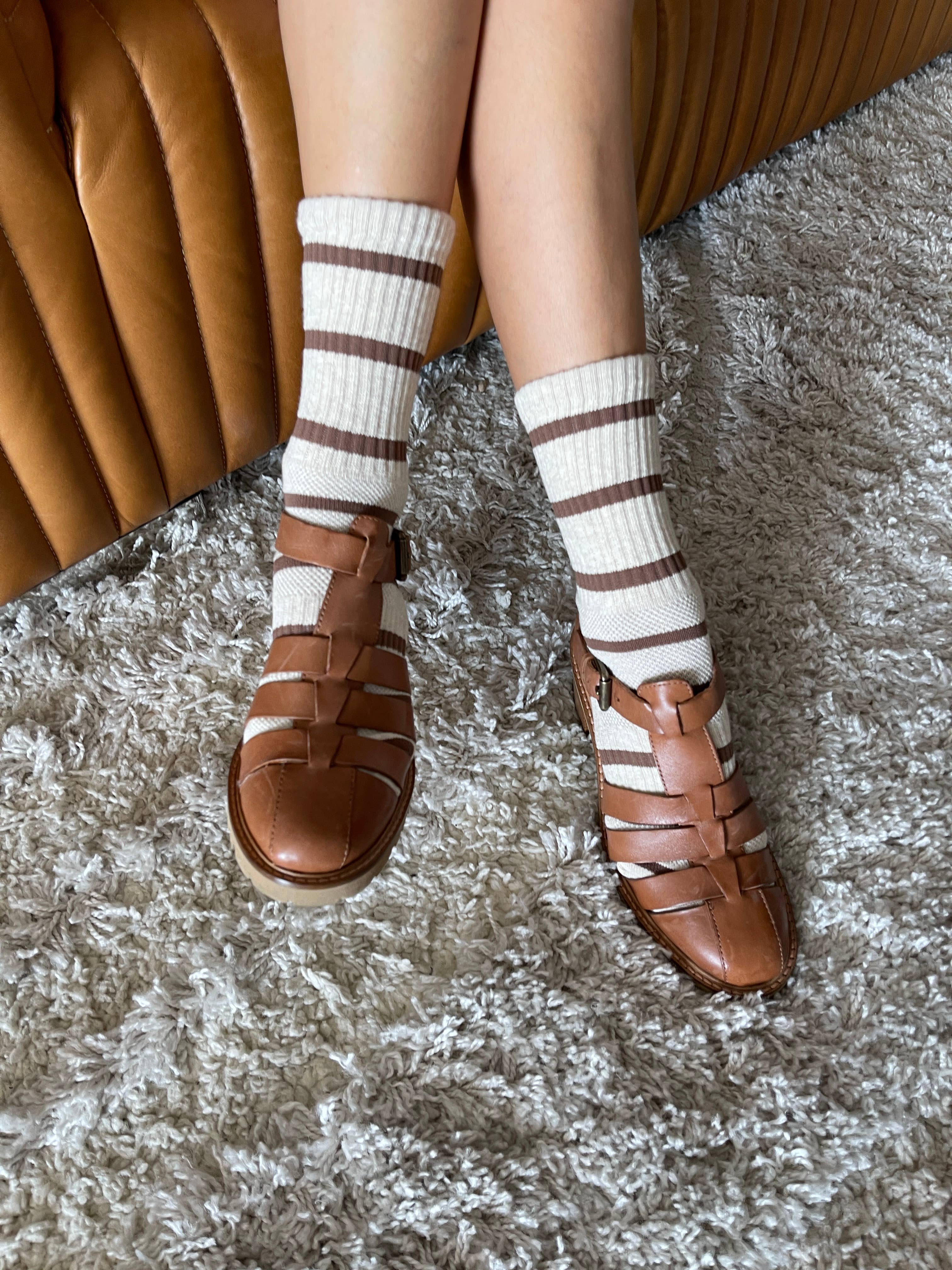 Le Bon Shoppe - Striped Boyfriend Socks