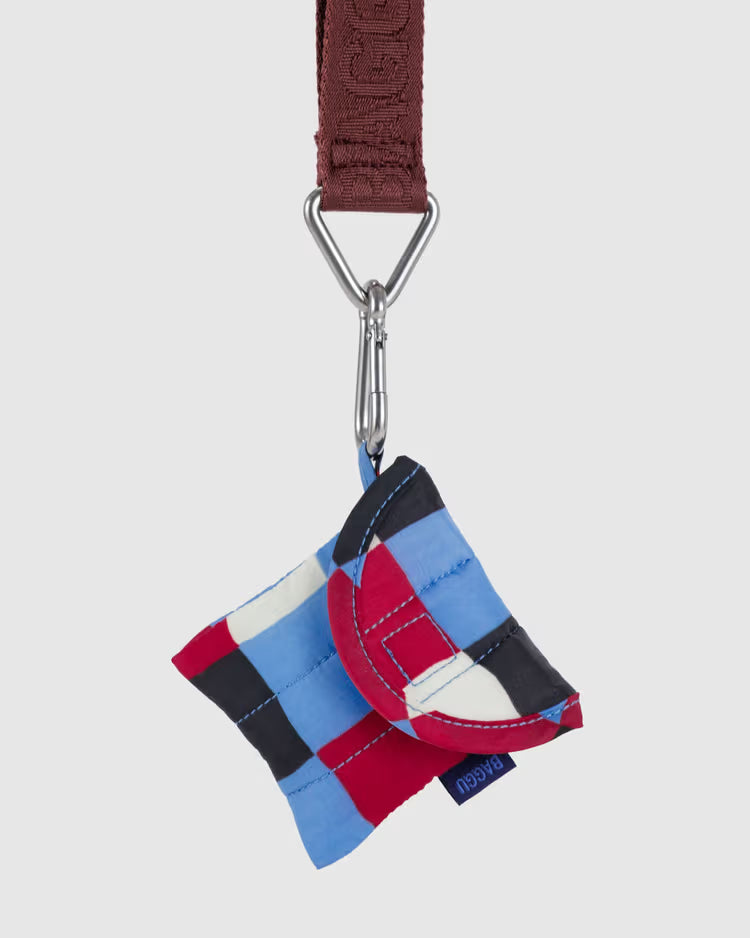 BAGGU - Puffy Earbuds Case - Painted Check