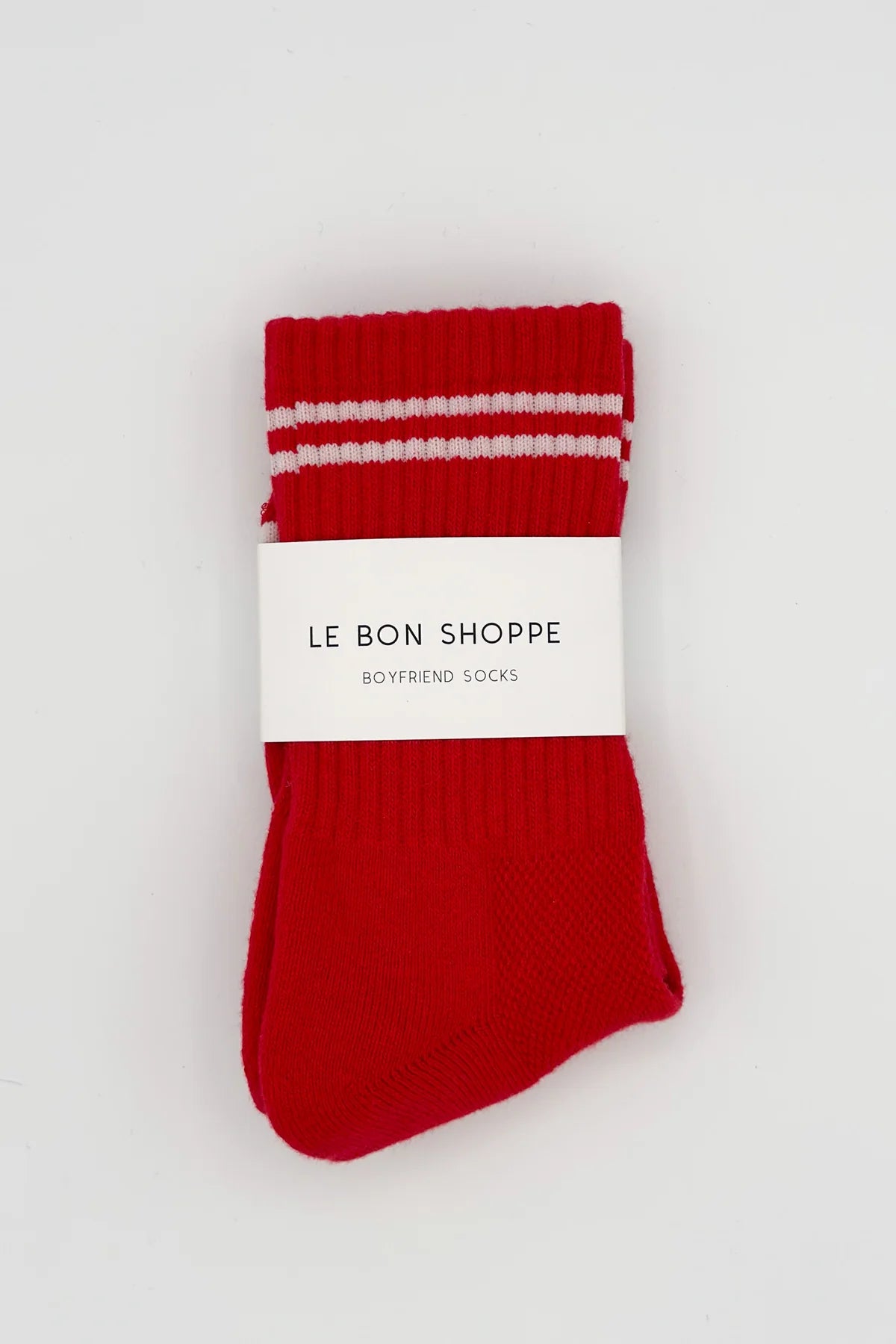 Le Bon Shoppe - Boyfriend Socks - Red