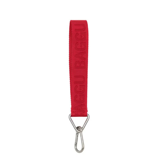 BAGGU Logo Keychain Red key chain Preston Apothecary   