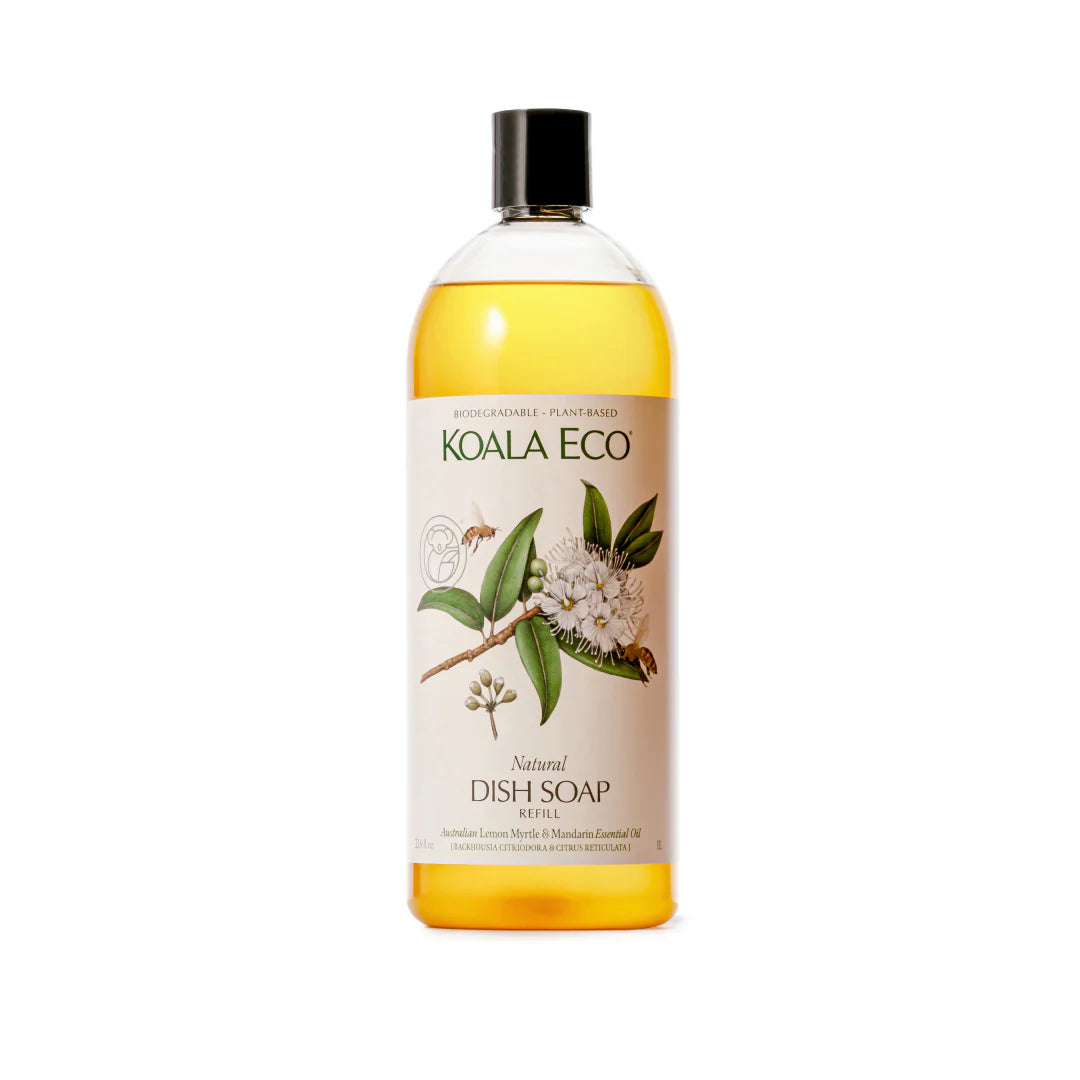 KOALA ECO - Lemon Myrtle, Mandarin Essential Oil  Dish Soap cleaner KOALA ECO   