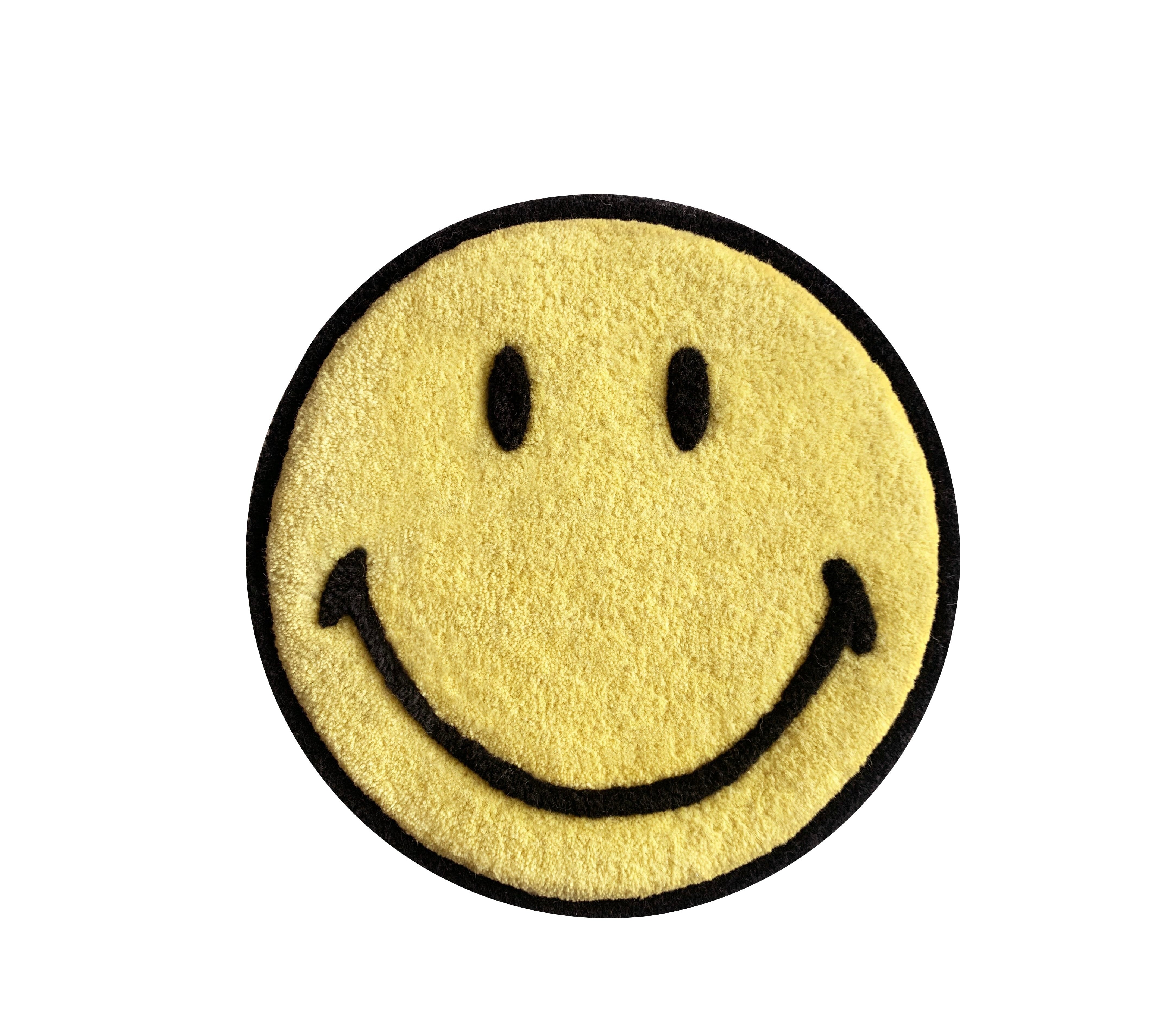 MAISON DEUX - Smiley Wall Rug - Yellow