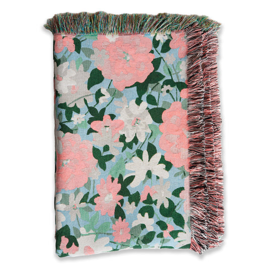 KIP & CO Dreamy Floral Tapestry Throw One Size