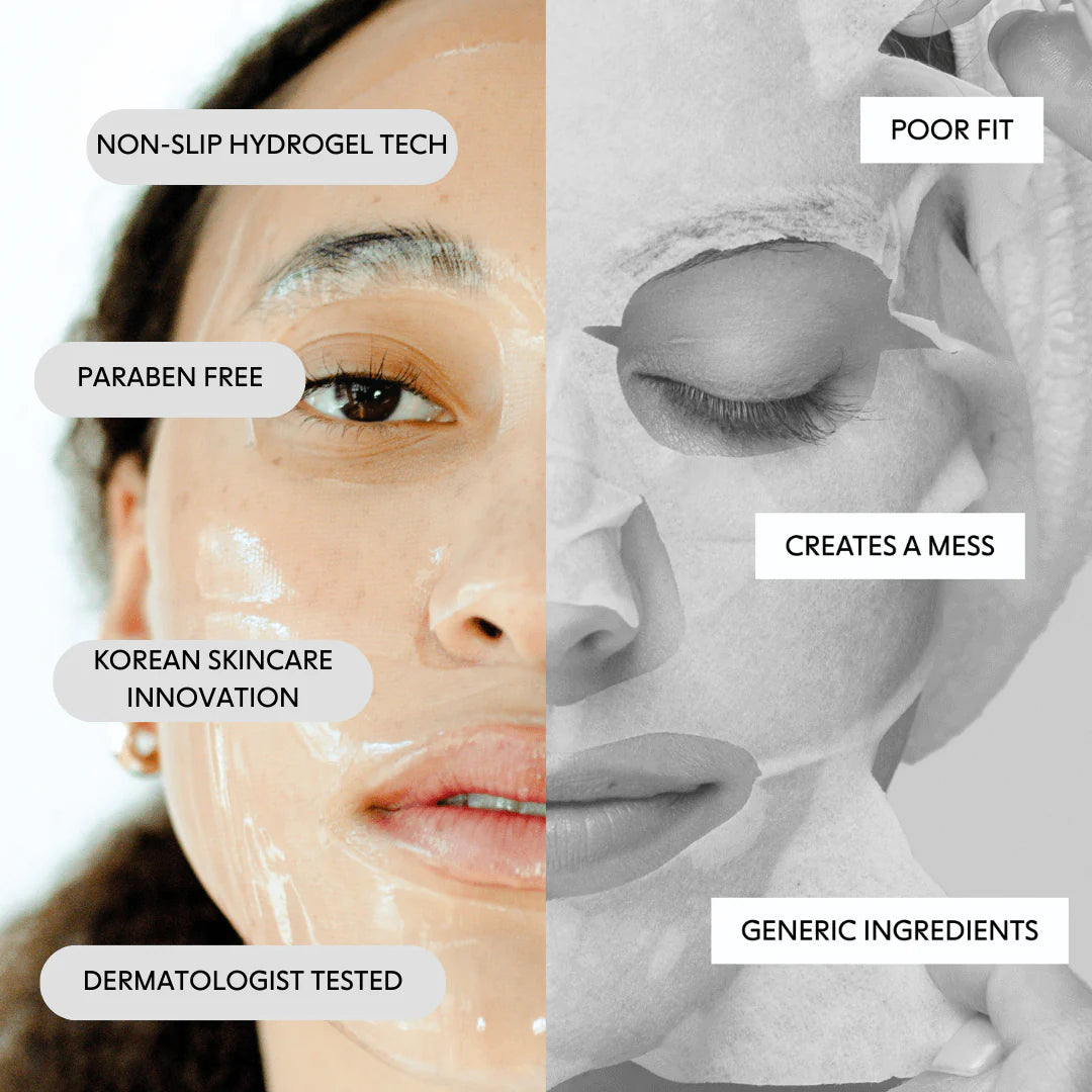 LOOPS - Dream Sleep Slugging Hydrogel Face Mask Set of 5