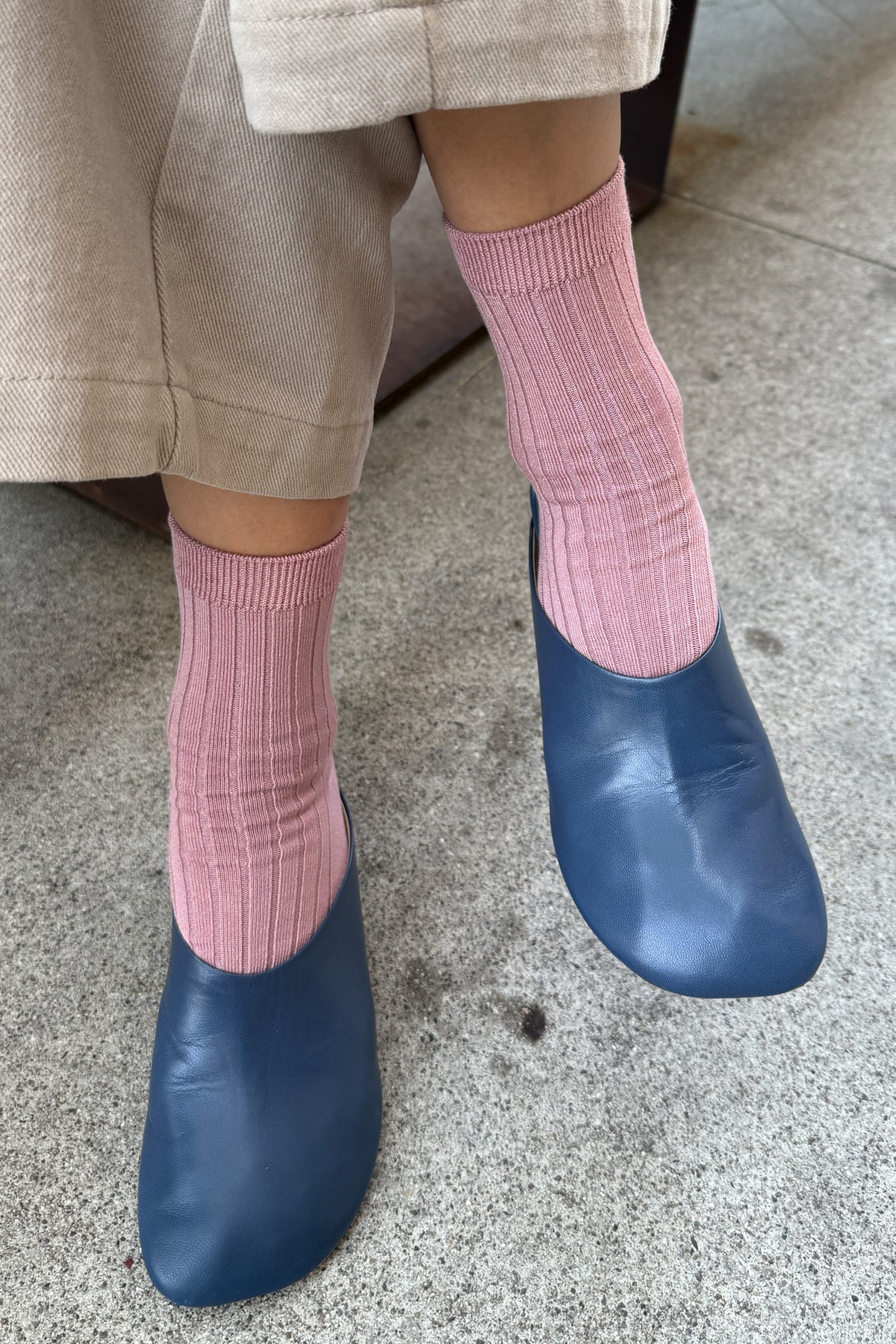 LE BON SHOPPE - Her Socks -  Desert Rose