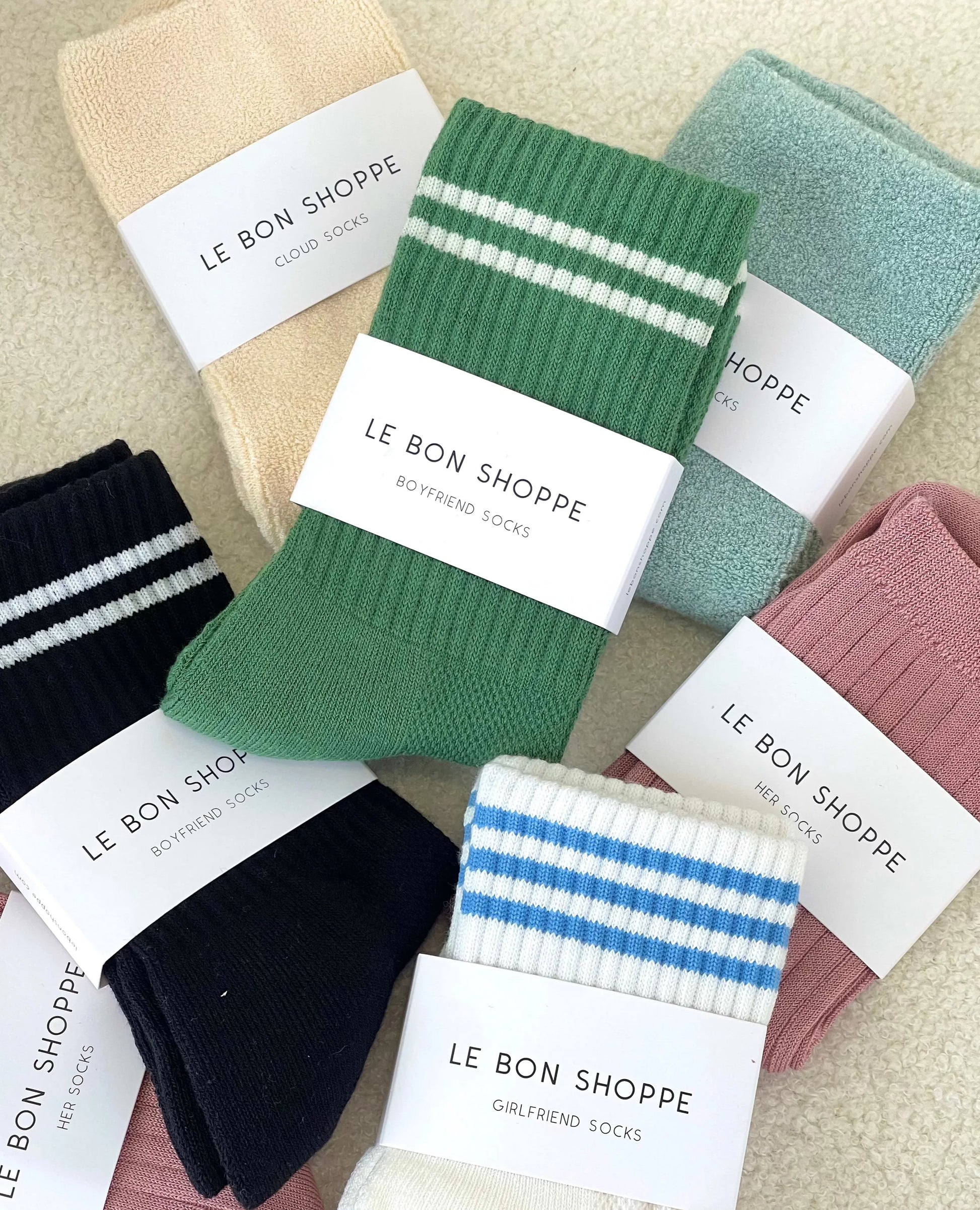 Le Bon Shoppe - Girlfriend Socks  Le Bon Shoppe   