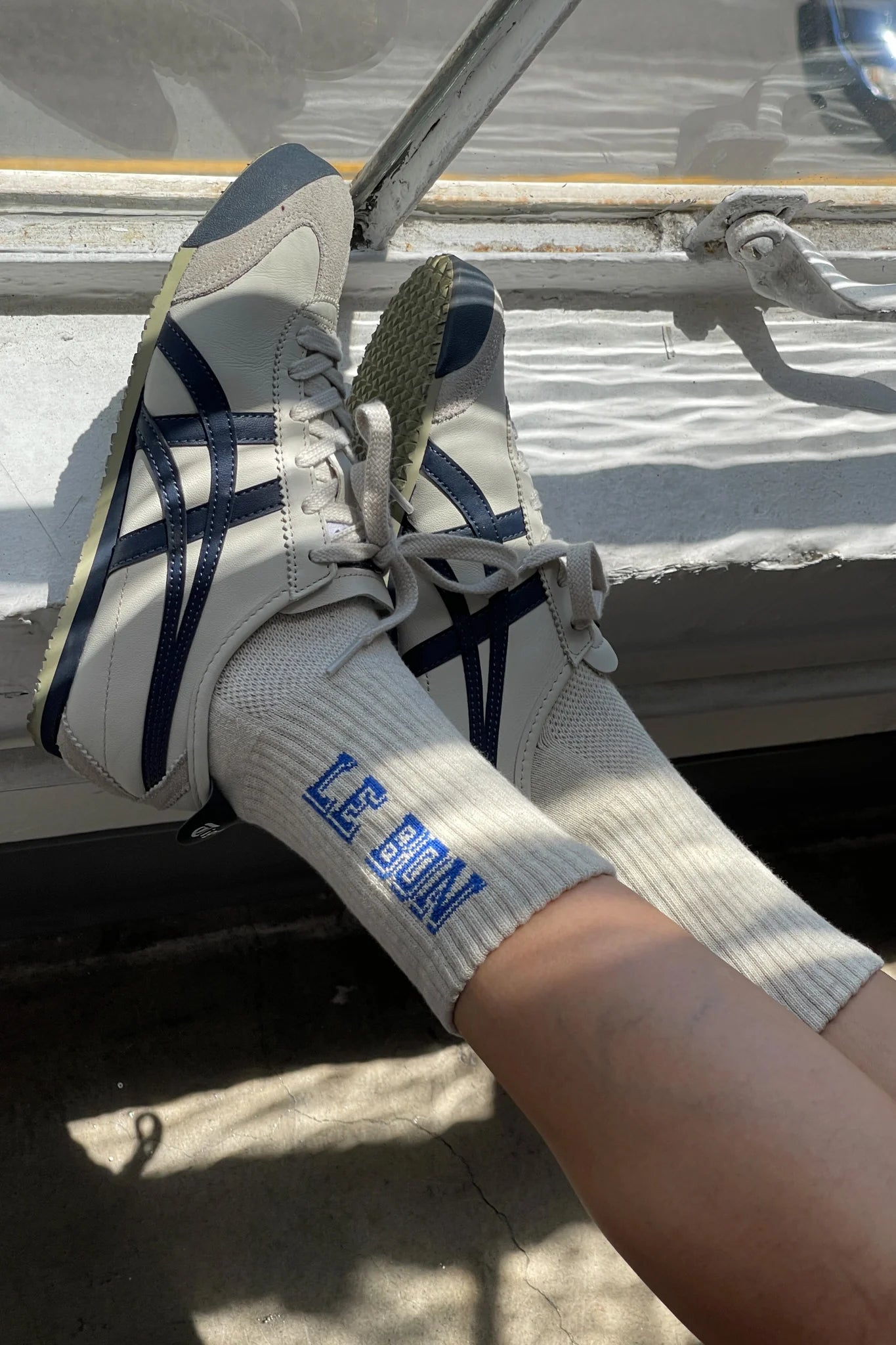 LE BON SHOPPE - Preppy Socks - Ice/Blue