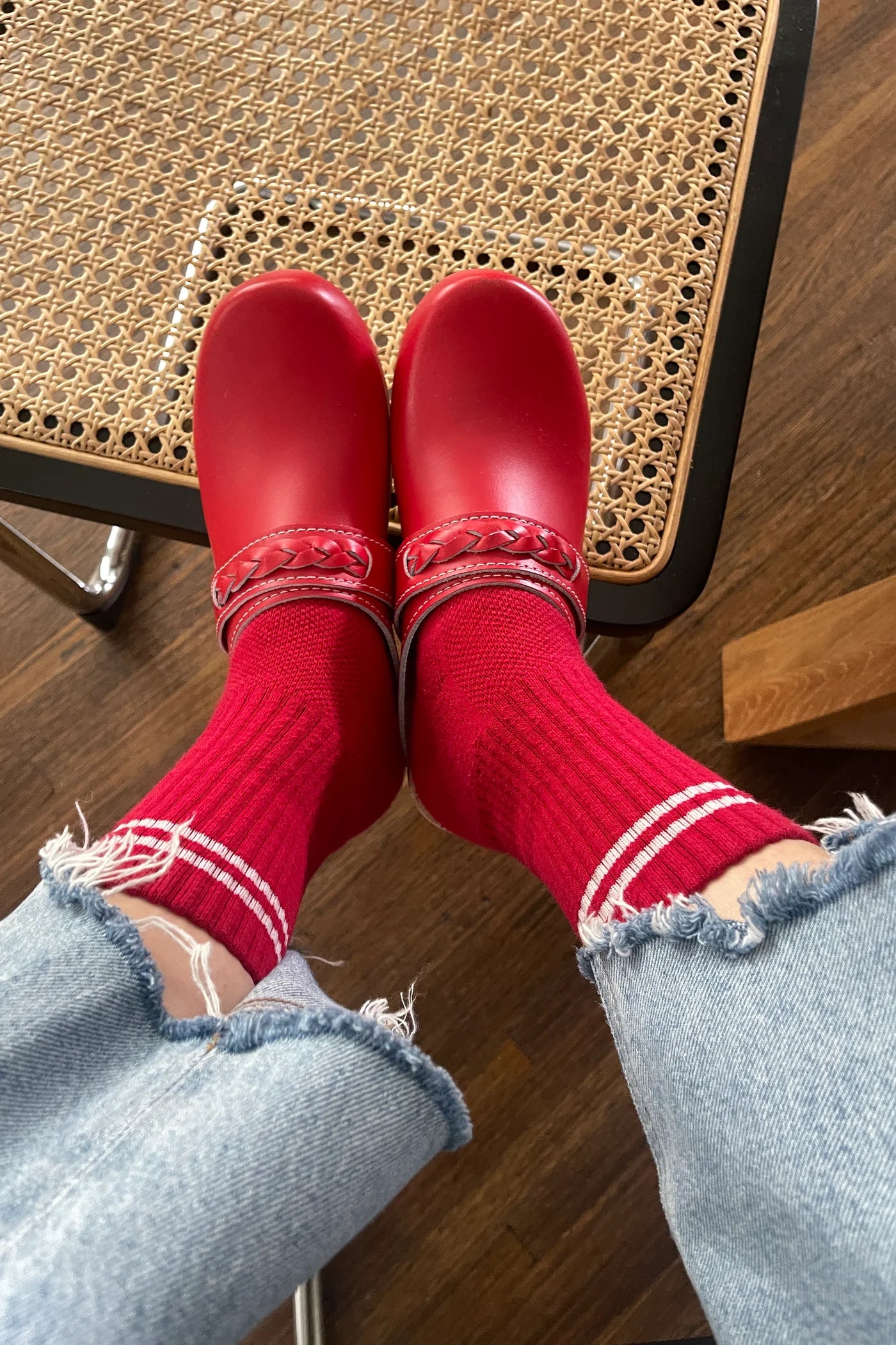 Le Bon Shoppe - Boyfriend Socks - Red