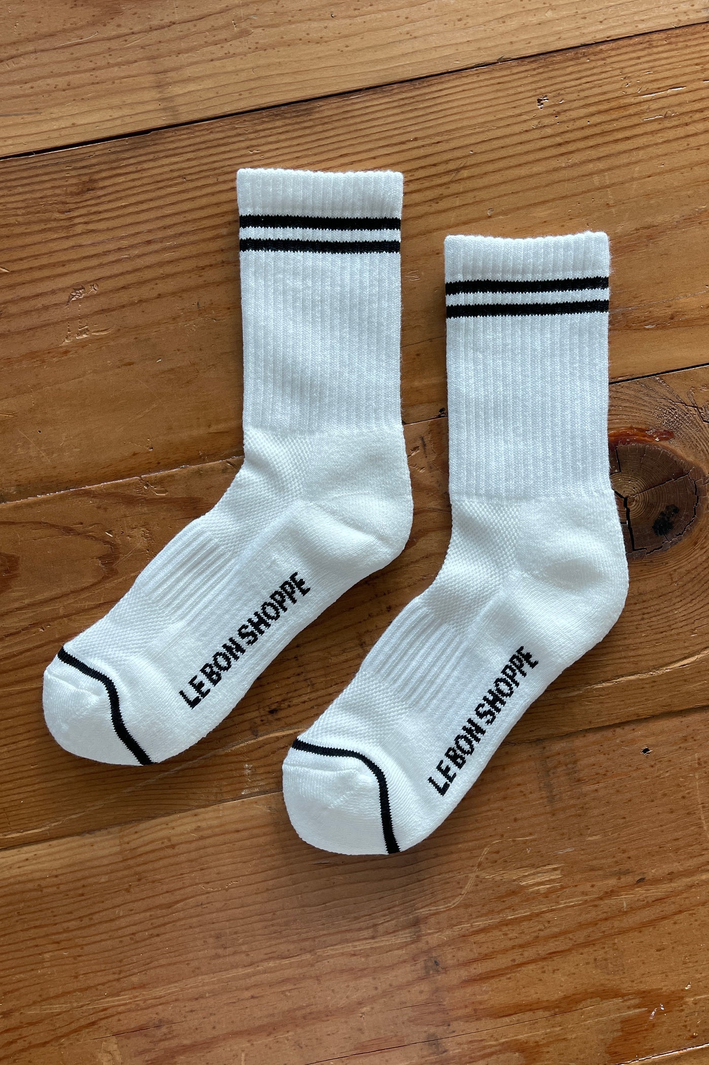 Le Bon Shoppe - Boyfriend Socks - Classic White