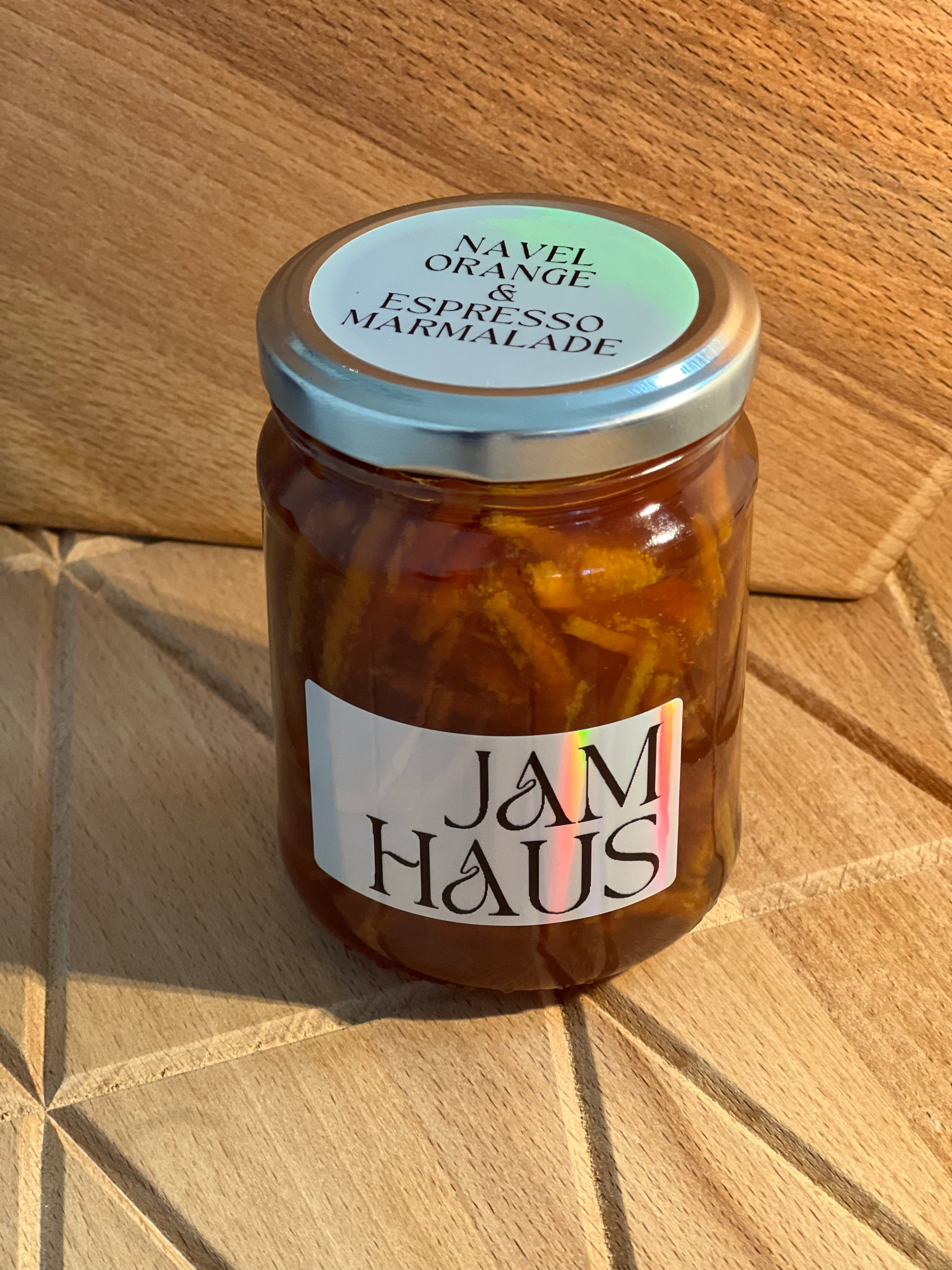 JAM HAUS Navel Orange and Espresso Marmalade  Preston Apothecary   