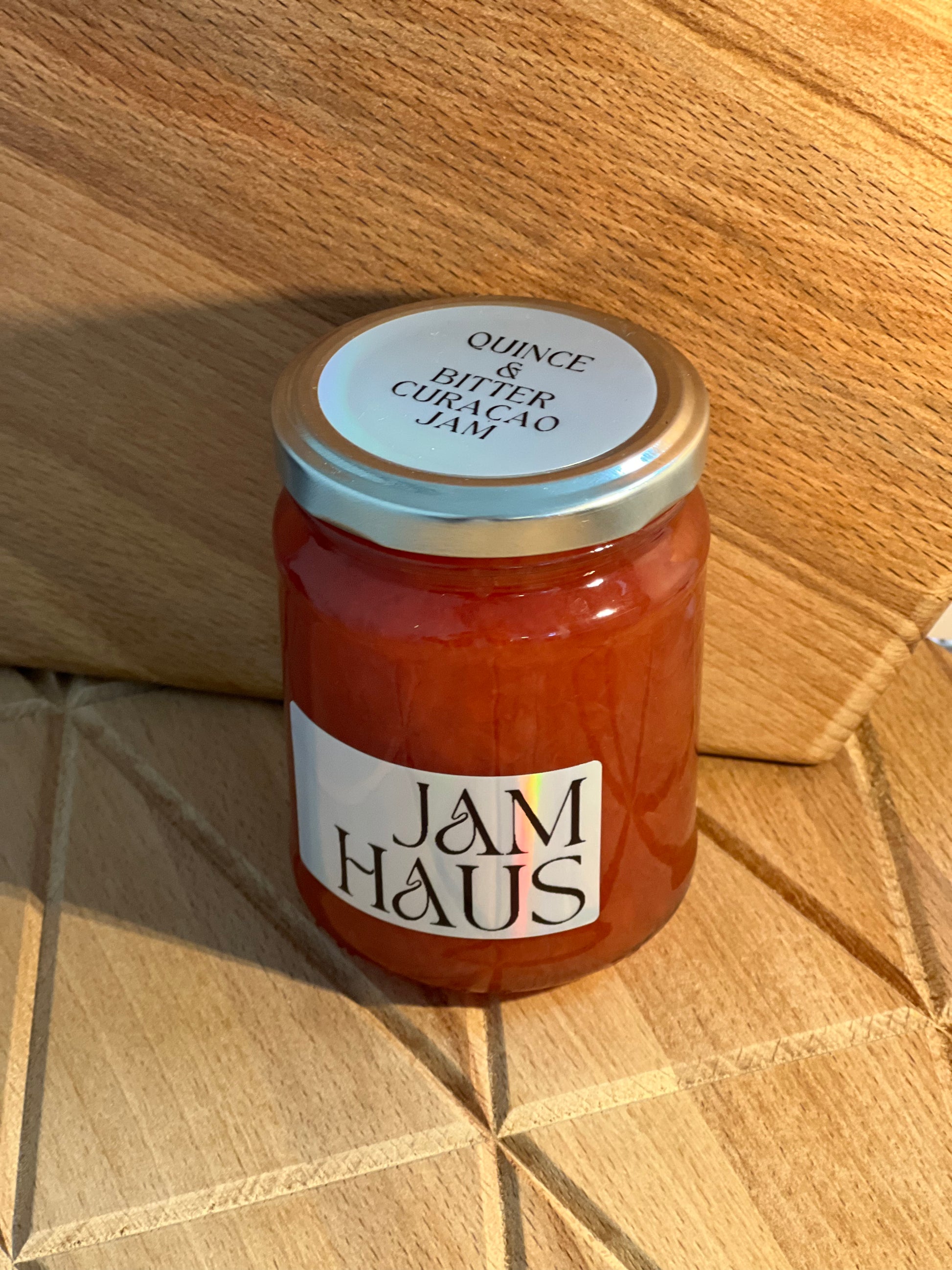 JAM HAUS Quince and Bitter Curaçao Jam  Preston Apothecary   