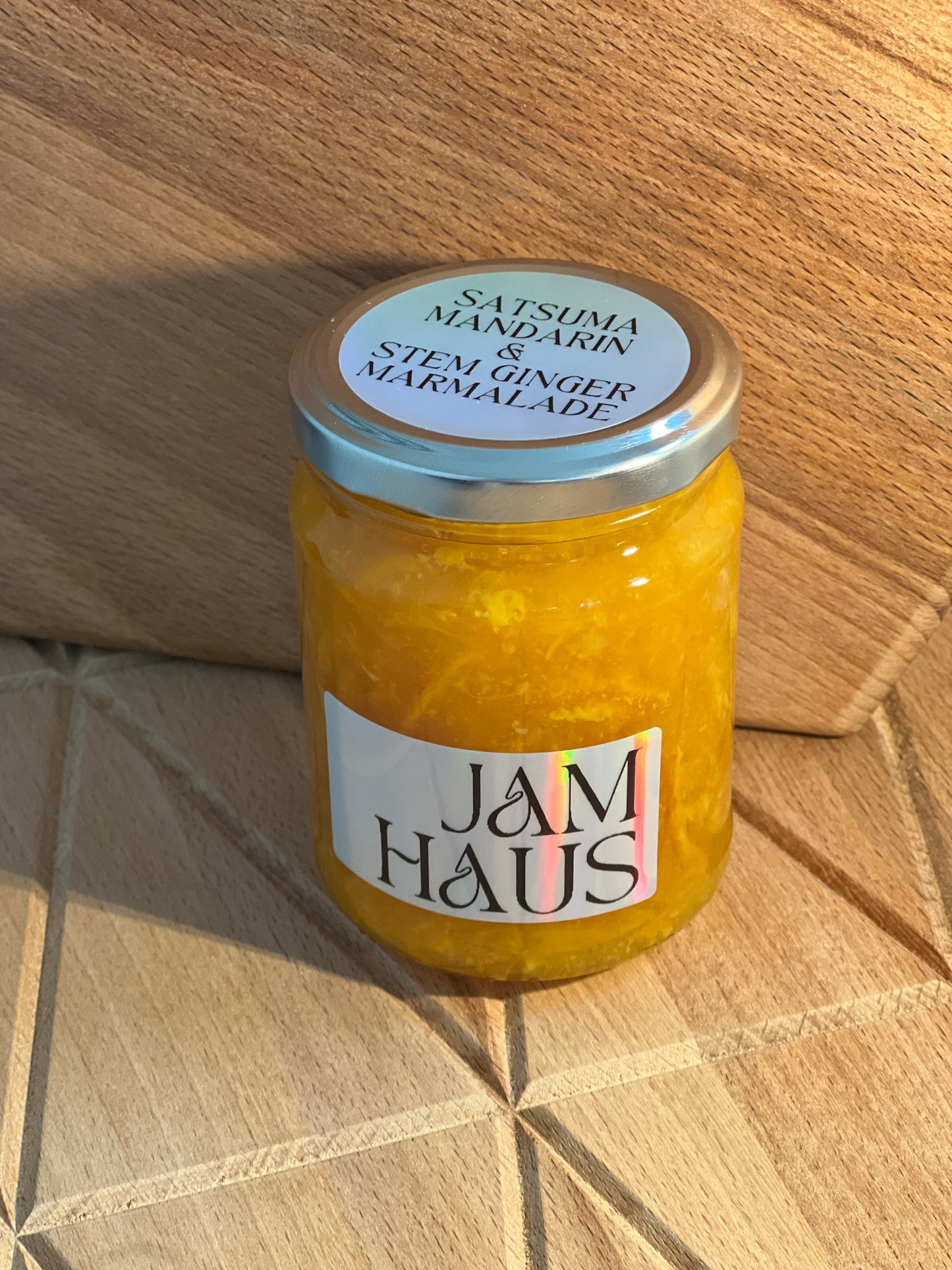 JAM HAUS Satsuma Mandarin and Stem Ginger Marmalade  Preston Apothecary   