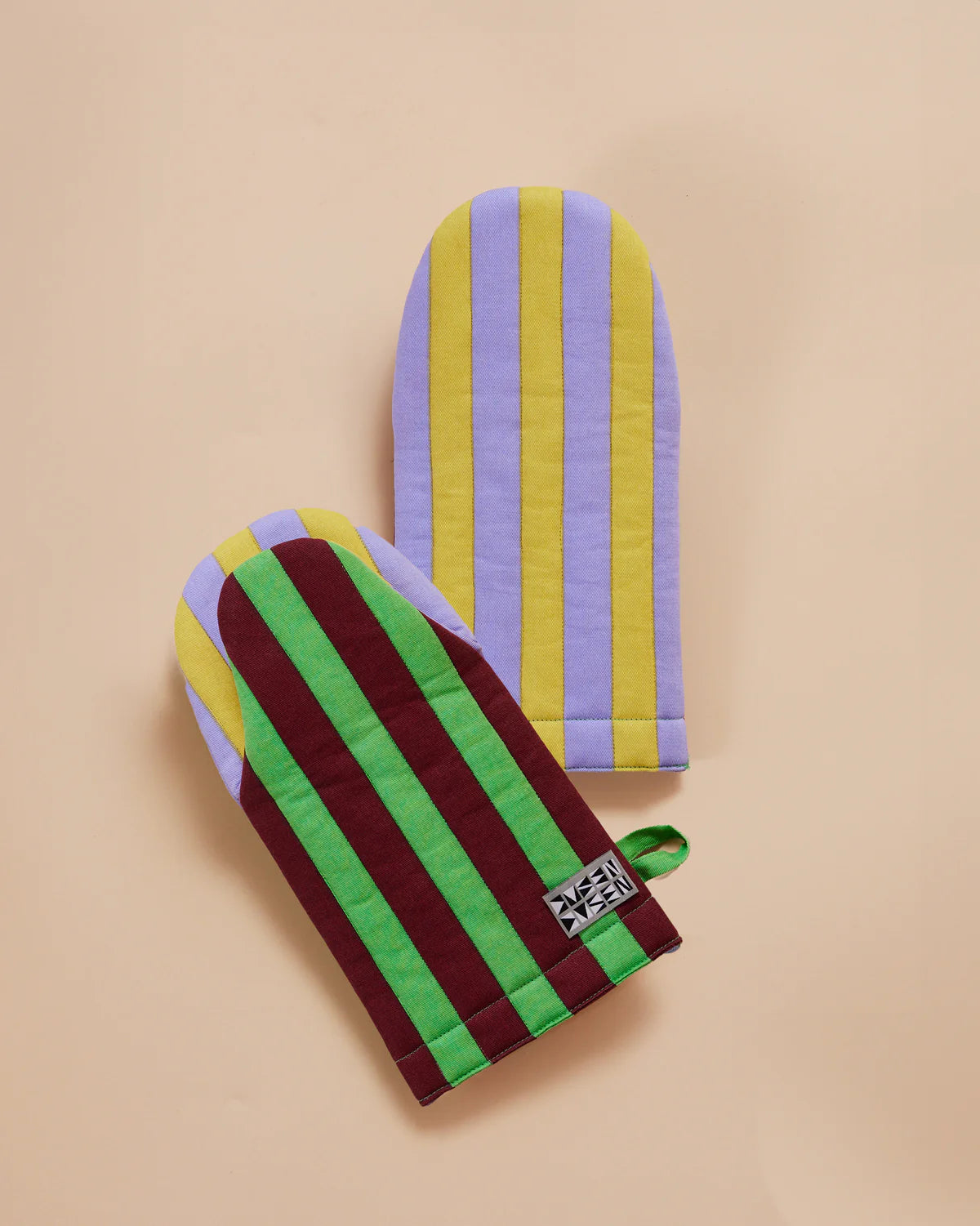 DUSEN DUSEN  Stripe Oven Mitt | Jalapeño