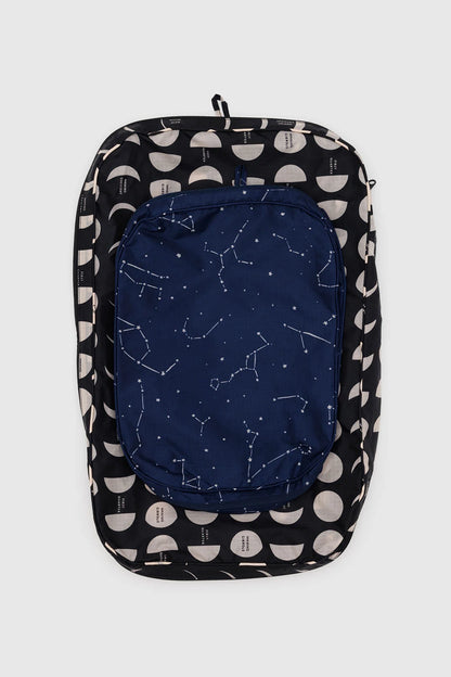 BAGGU - Large Packing Cube Set - Night Sky Travel Set Baggu   