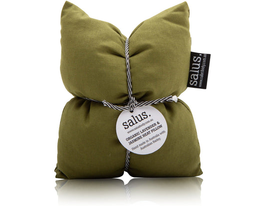 SALUS Moss Green Lavender & Jasmine Heat Pillow