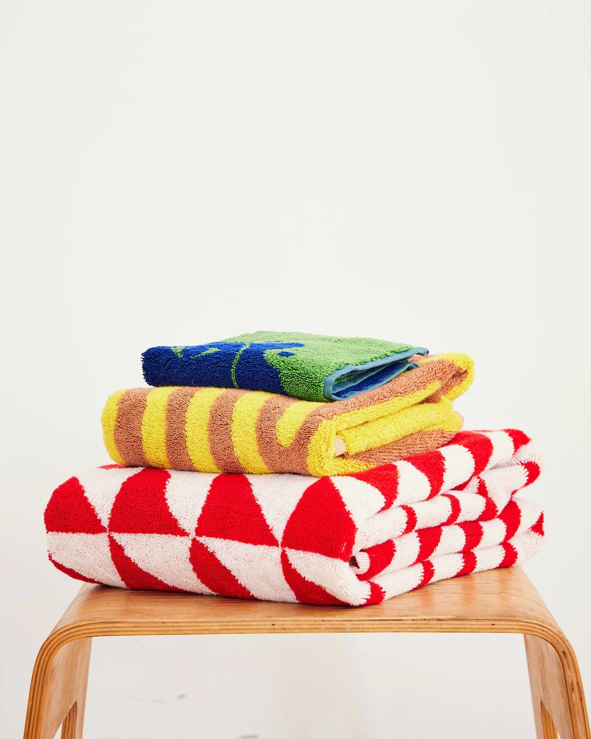 DUSEN DUSEN Terra Pattern | Sail Bath Towel