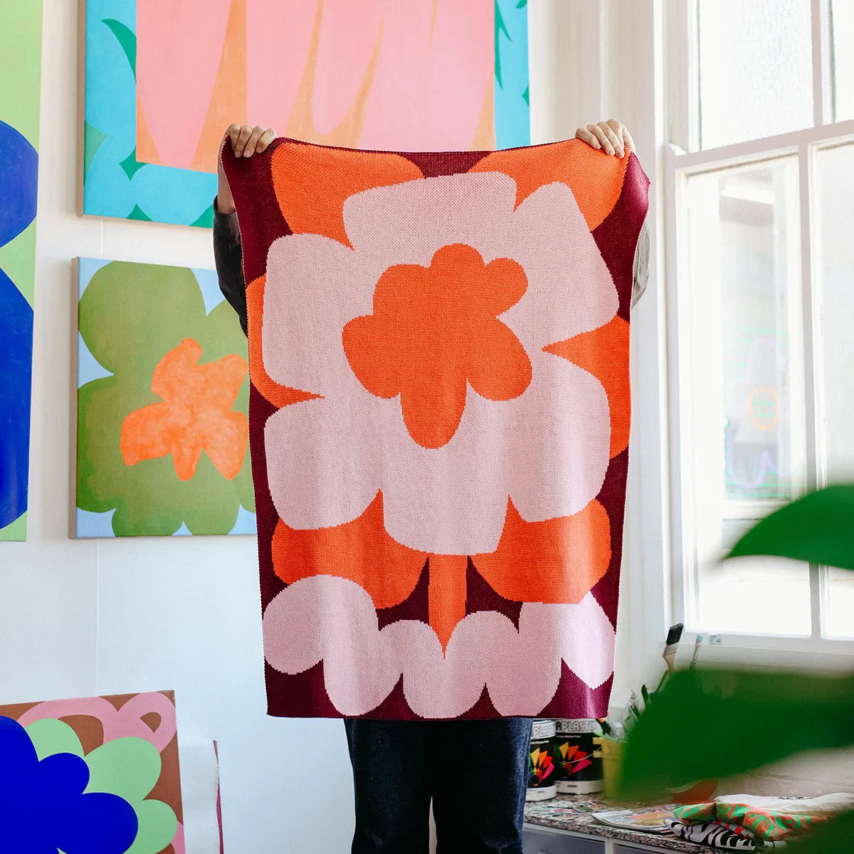 SLOW DOWN STUDIO - Petal Pop Mini Blanket