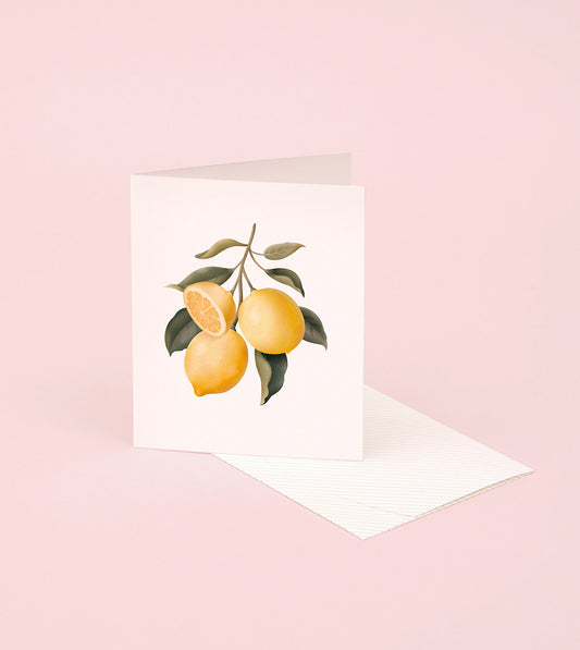 Botanical Scented Card | Lemon