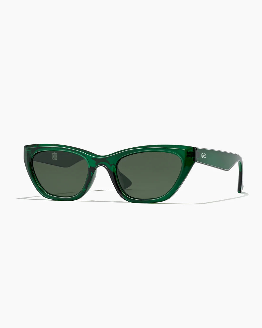 SZADE Uptown Sunglasses - Racing Green/ Moss Polar