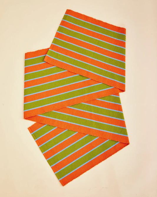 DUSEN DUSEN | Saffron Stripe Runner