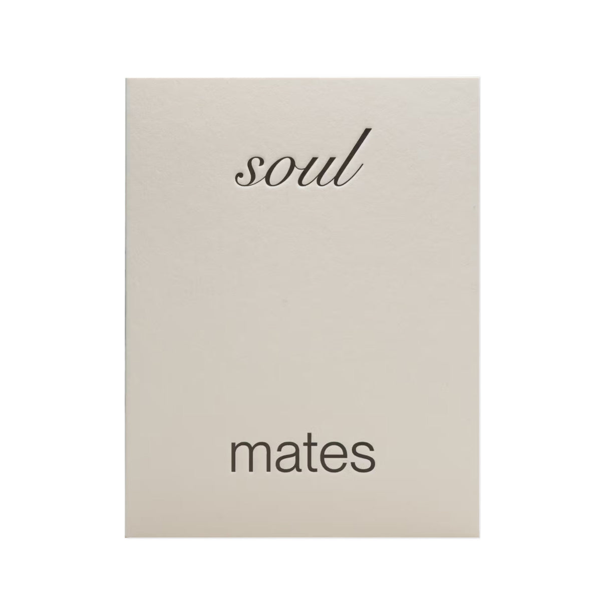 Short Talk Greeting Card | Soul Mates