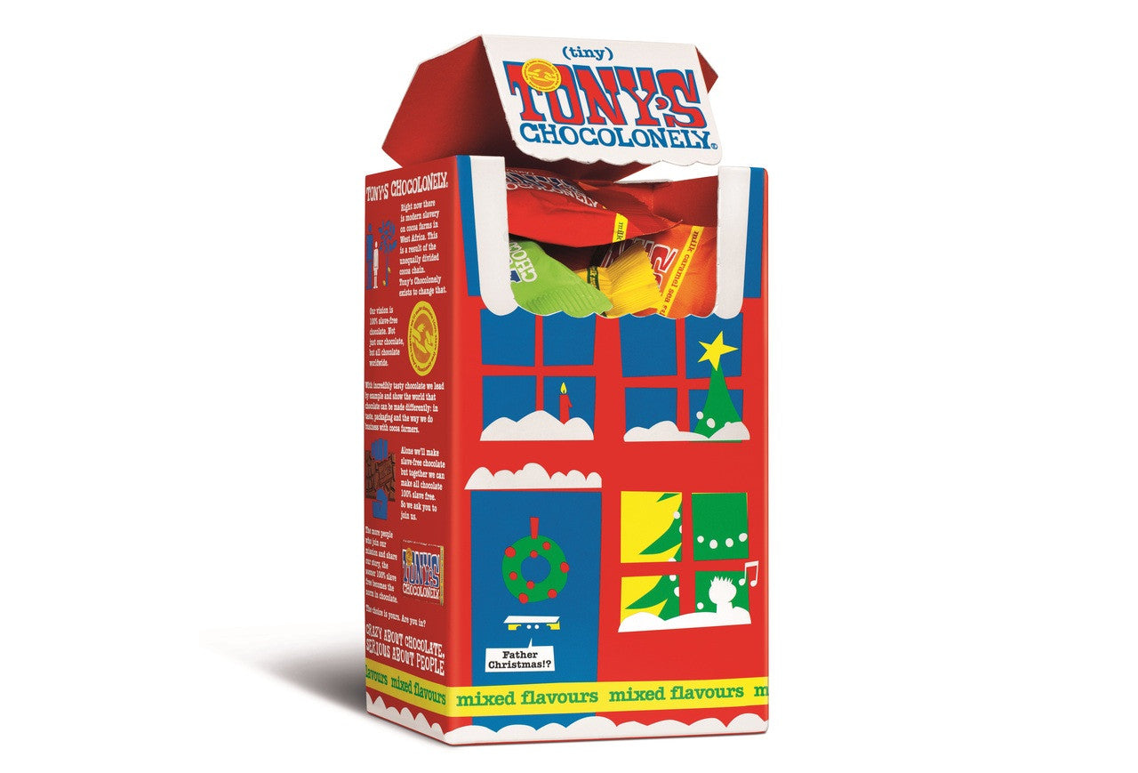 TONY'S CHOCOLONELY - Tiny Tony's Christmas Gift Box 117g