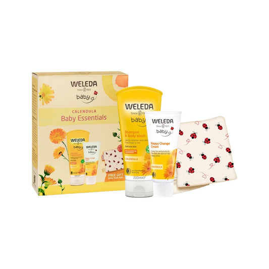 WELEDA Baby Organic Calendula Baby Essentials Pack