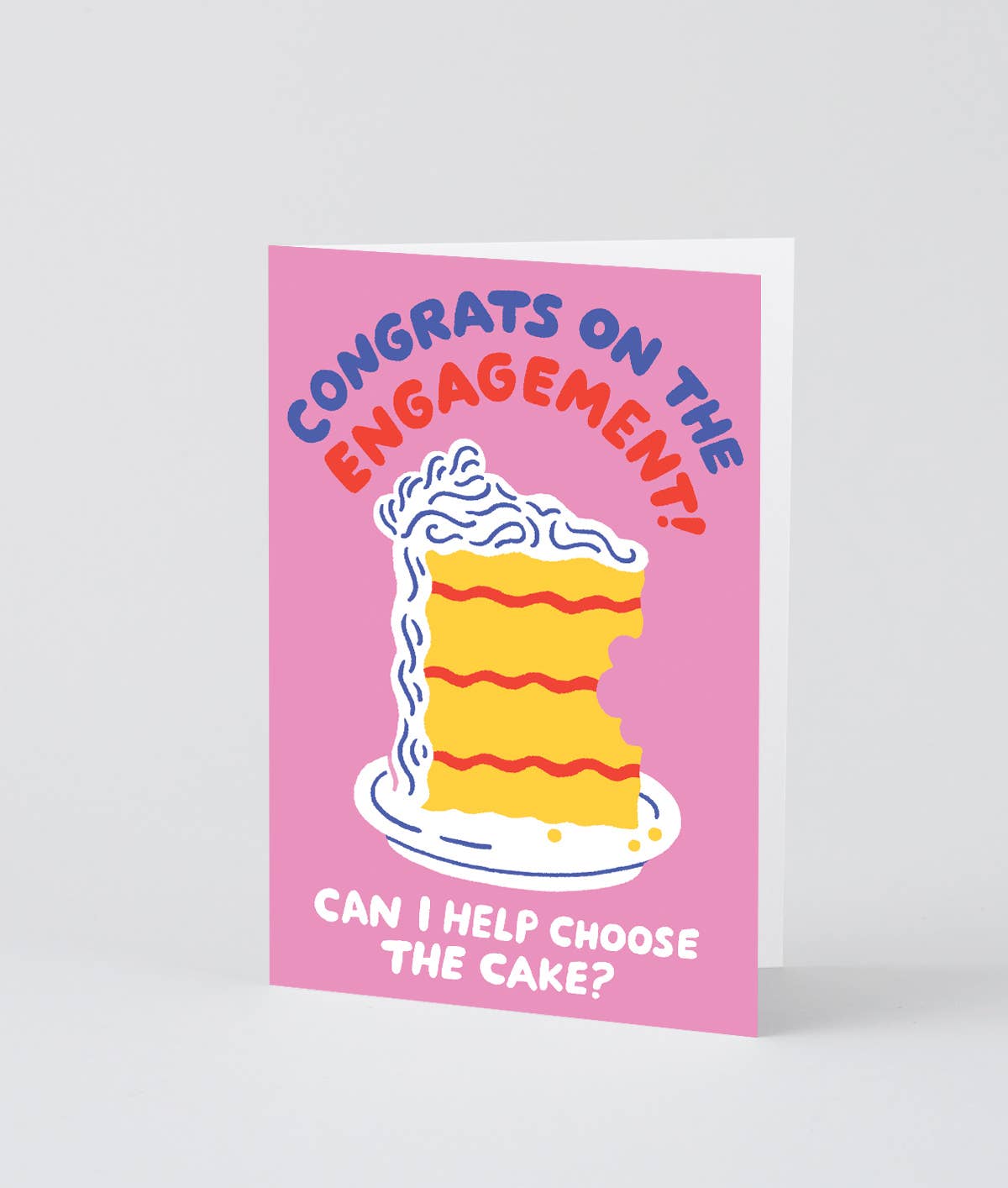 Wrap - 'Congrats On The Engagement!' Greetings Card