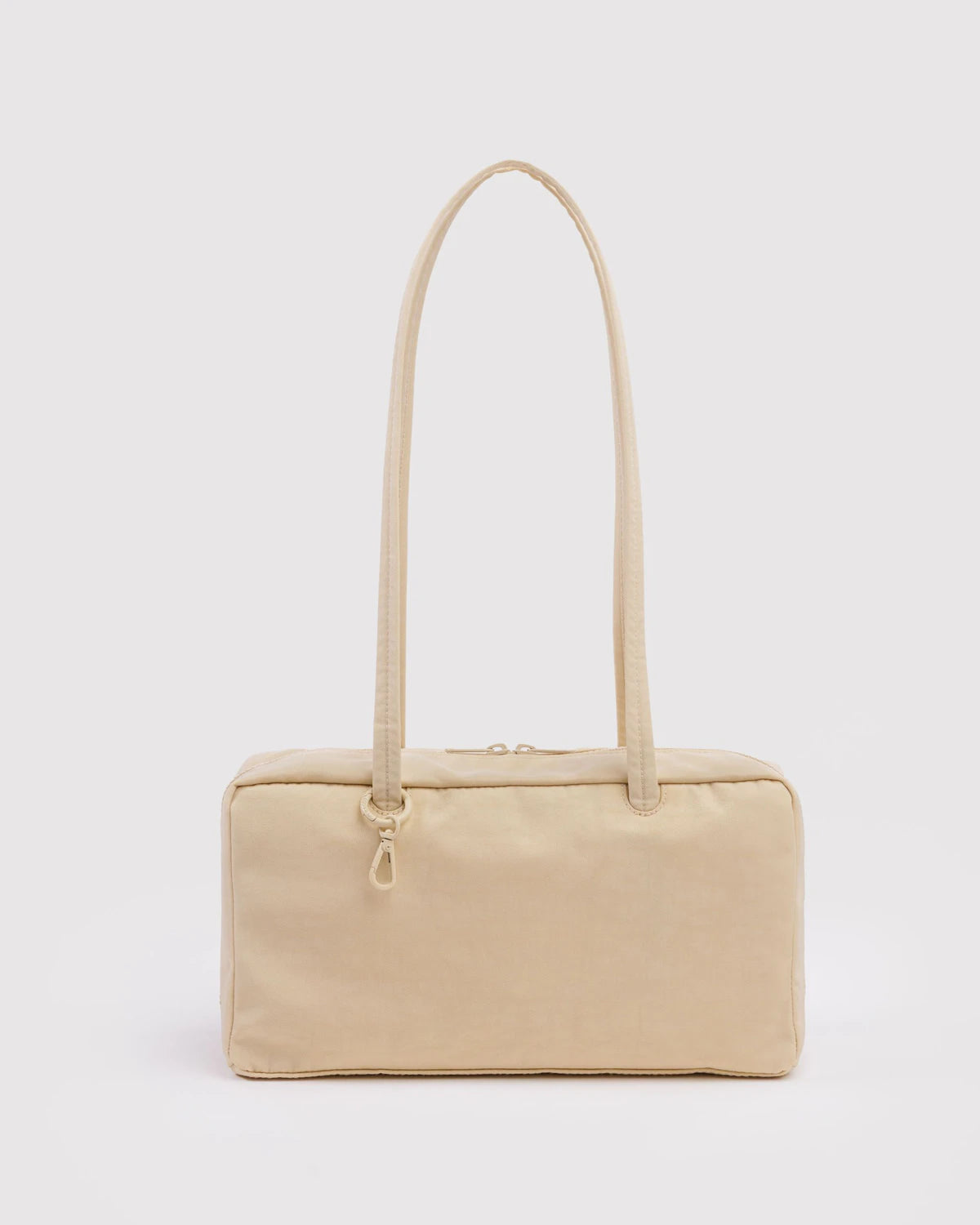 BAGGU - Nylon Bowler Bag - Custard