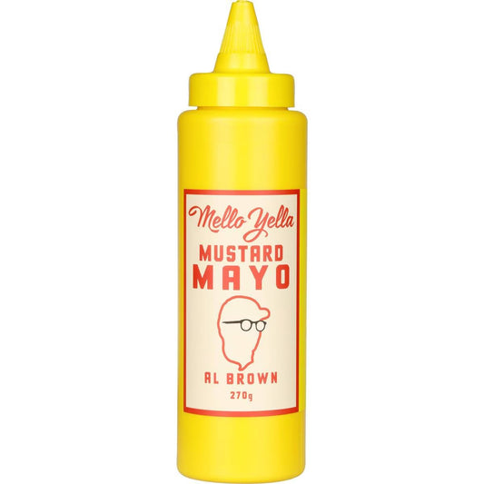 Al Brown's "Mello Yella Mustard Mayo" Condiment AL BROWN   