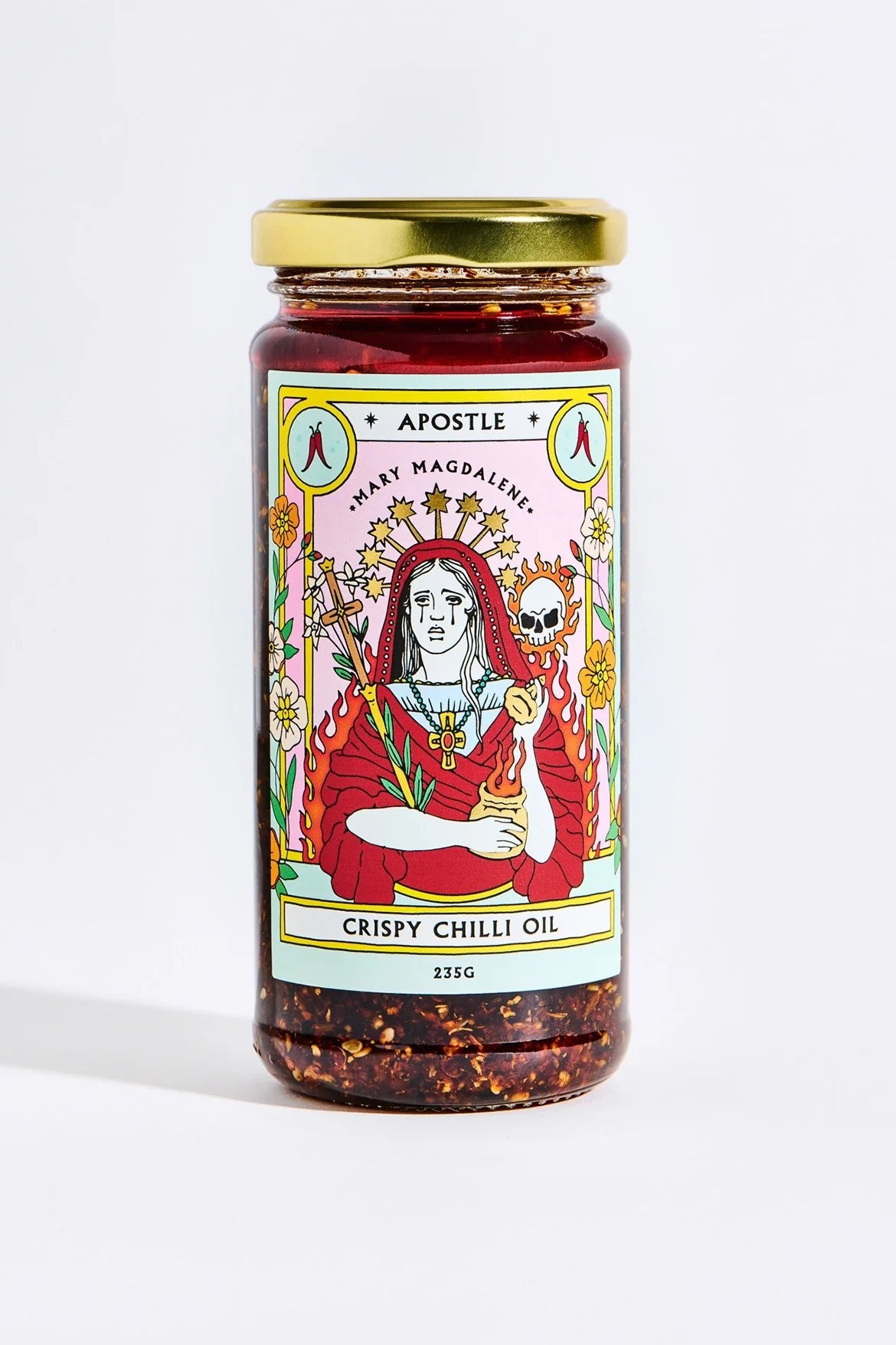 APOSTLE HOT SAUCE Mary Magdalene Crispy Chilli Oil - Preston Apothecary