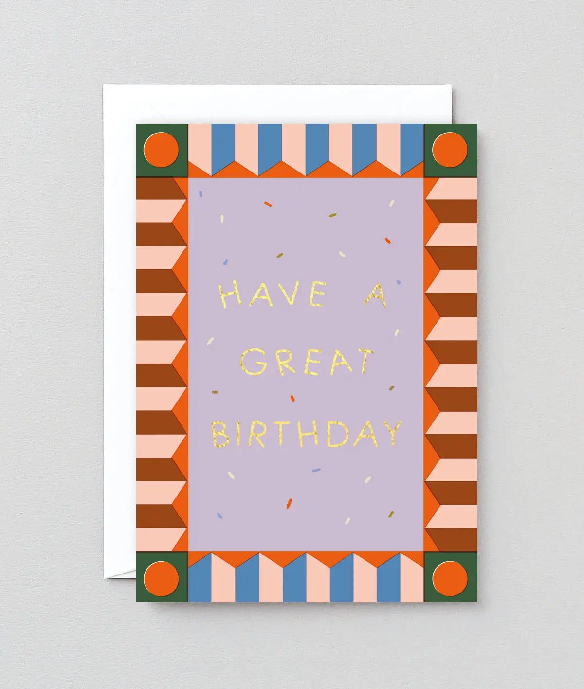 WRAP - Have A Great Birthday card