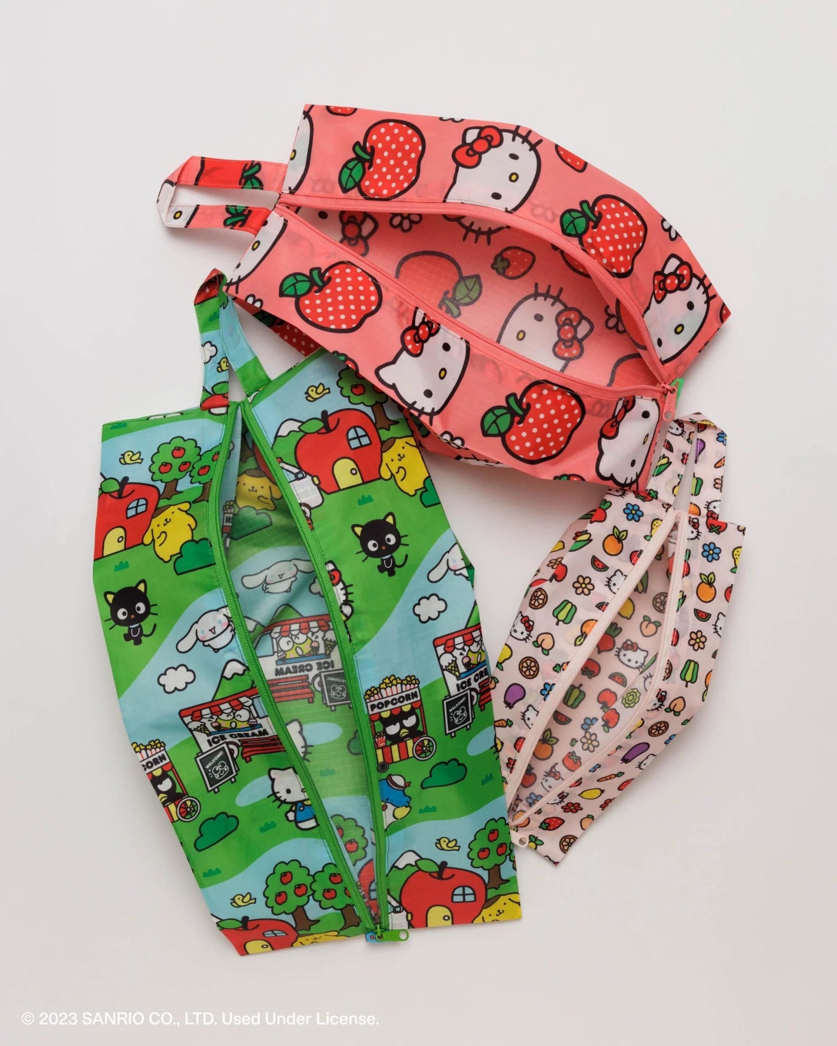 BAGGU 3D Zip Set | Hello Kitty and Friends