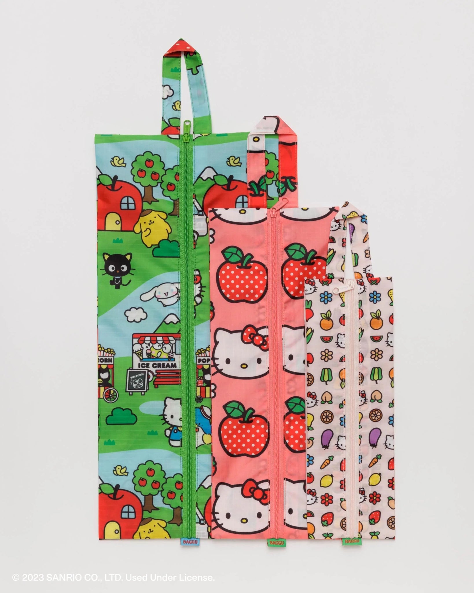 BAGGU 3D Zip Set | Hello Kitty and Friends