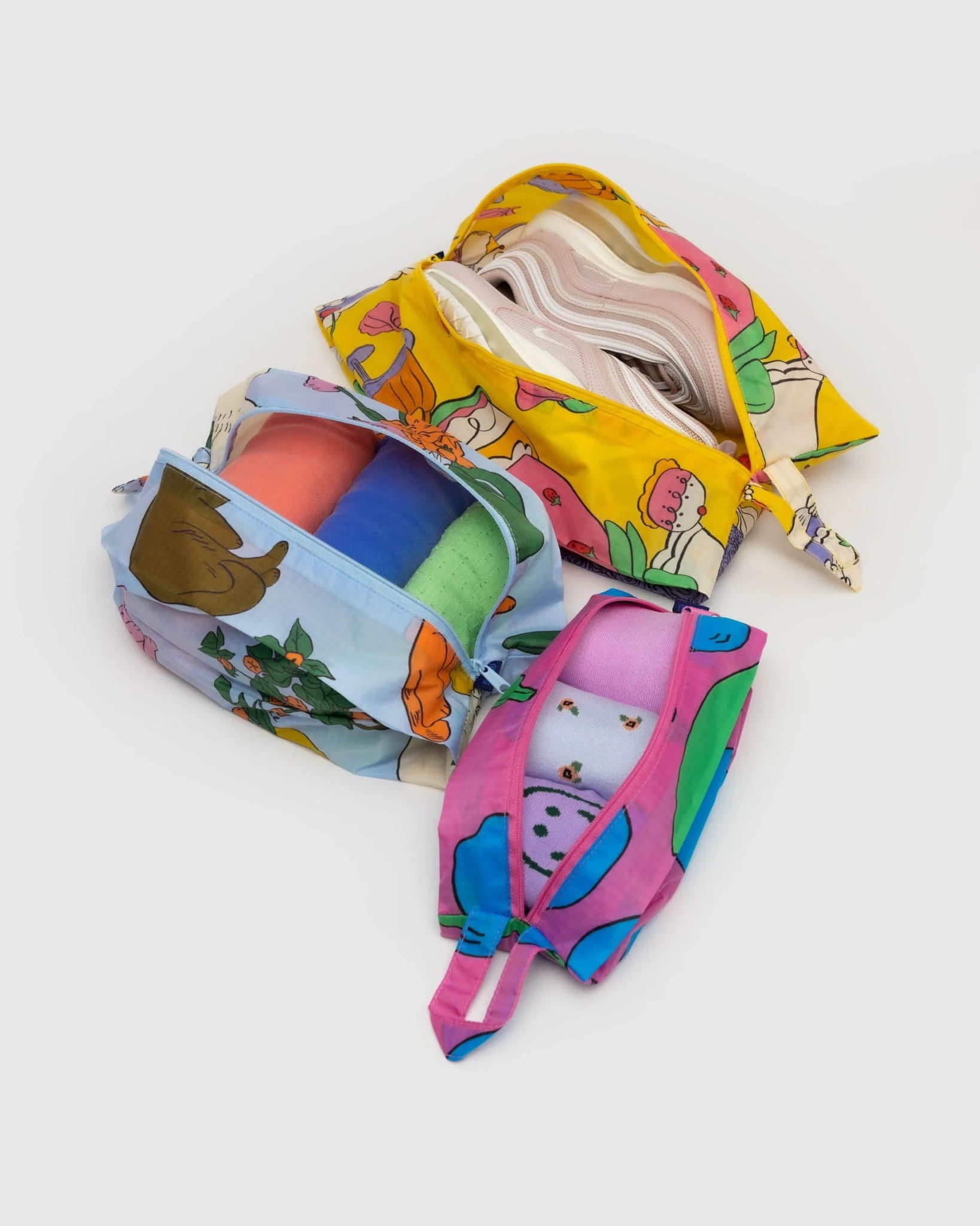 BAGGU | 3D Zip Set Still Life